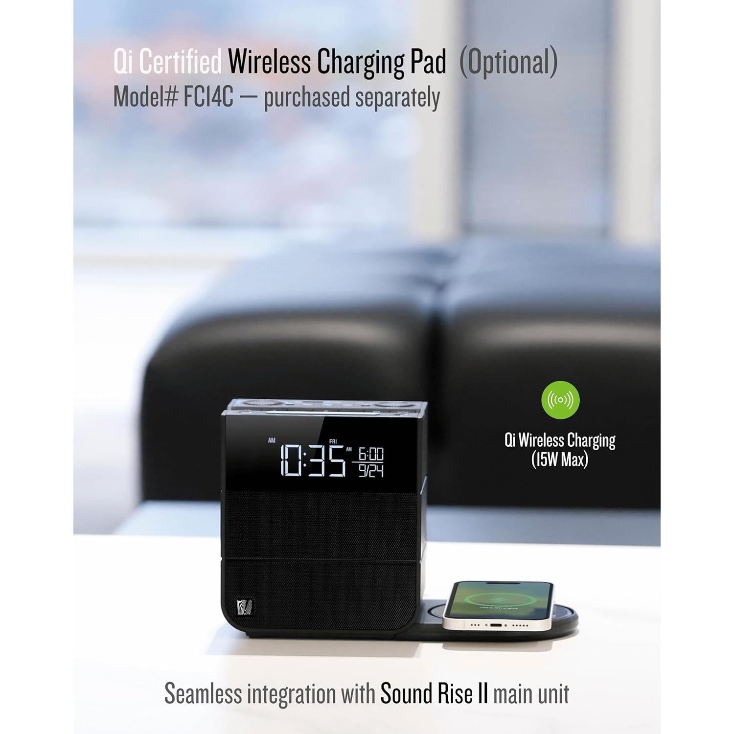 Reloj Despertador Bluetooth Soundfreaq SFQ-16 con Radio FM