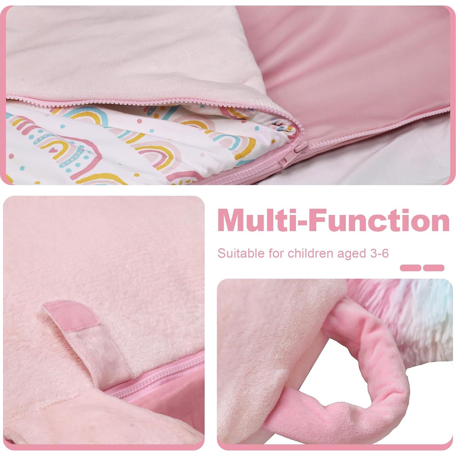 Esteras para Siesta SHALALA NEW YORK con Almohada y Manta 162.5x66cm