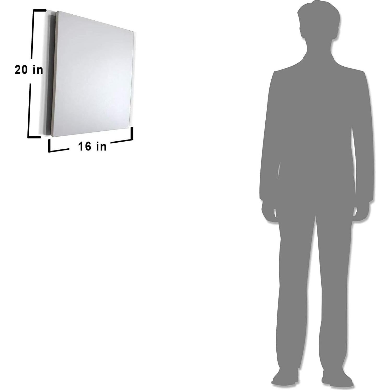 Envoltura de Lienzo 3dRose 40.64x50.8 cm Patrón Joyas