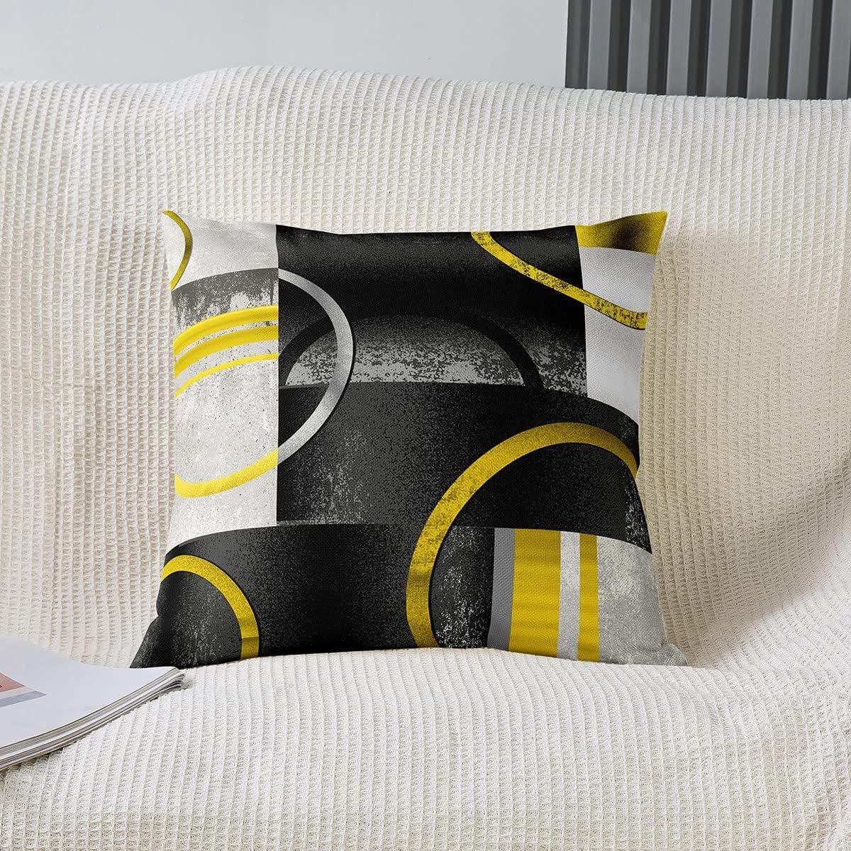 Fundas de Almohada Geométricas Feelyou 40x40 cm Juego de 2