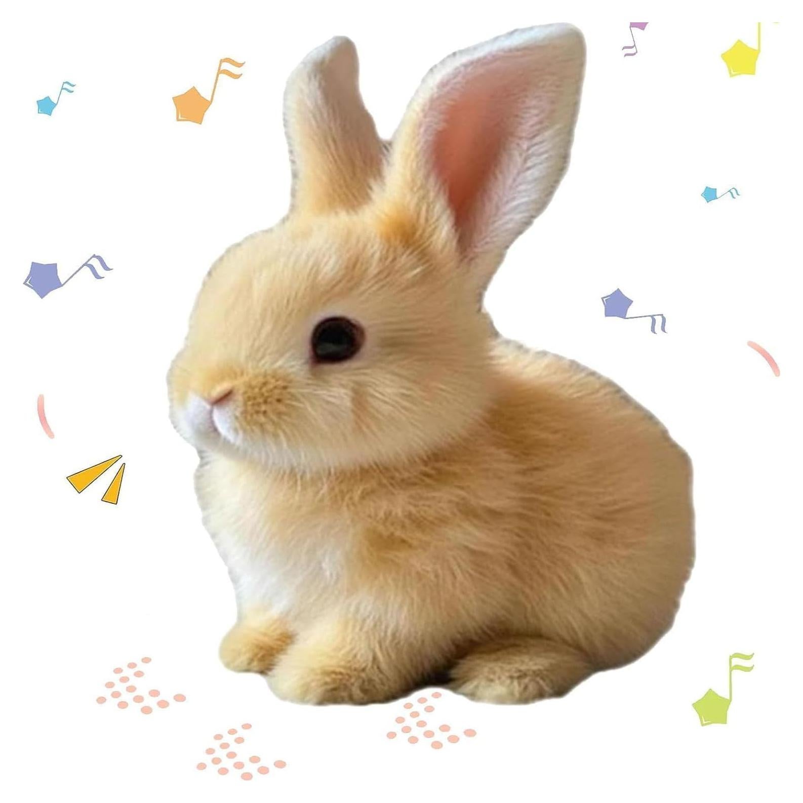 Juguete Interactivo Conejo de Peluche LAPUOTSP 14x9x16cm