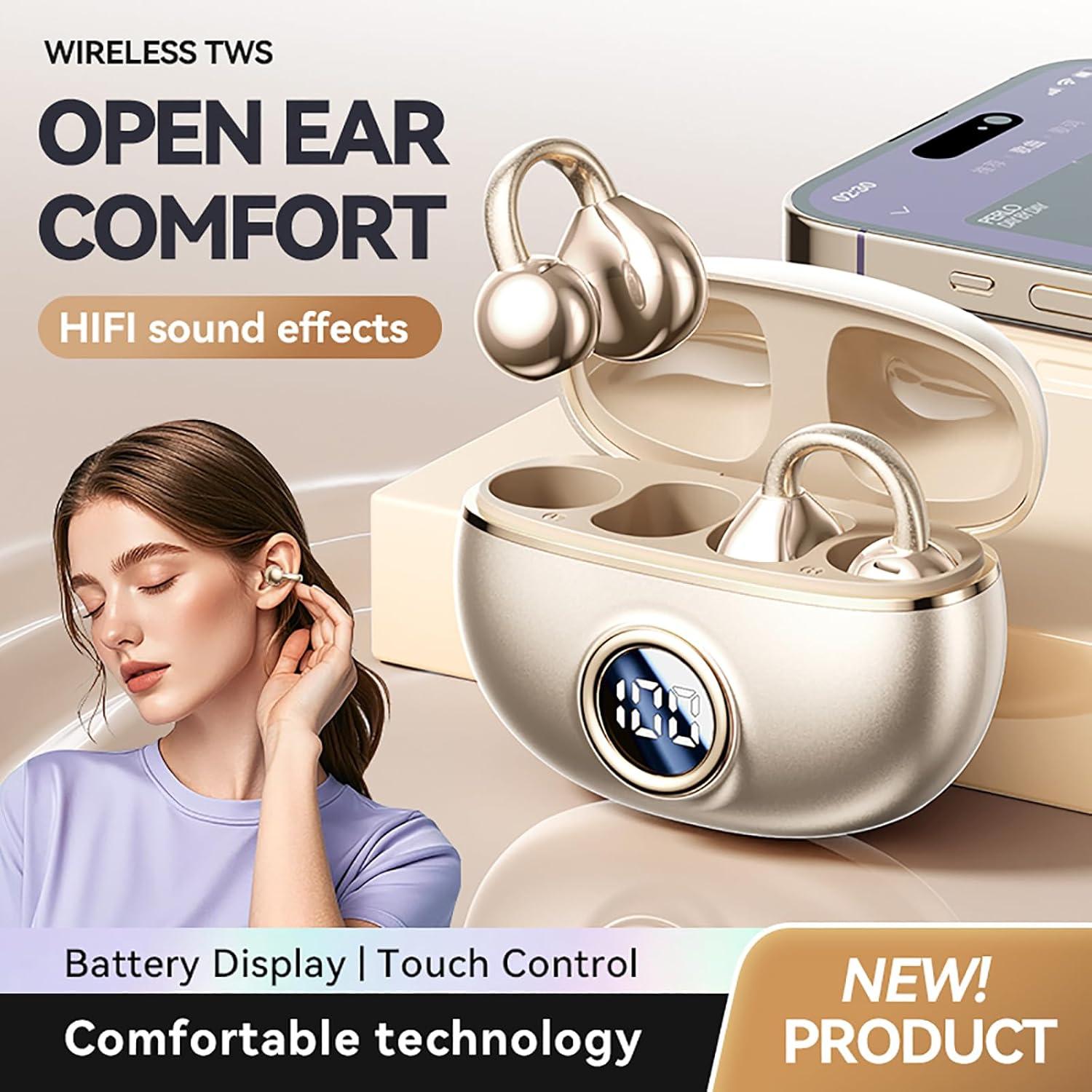 Auriculares Inalámbricos QJF-004 Bluetooth 5.4 Impermeables