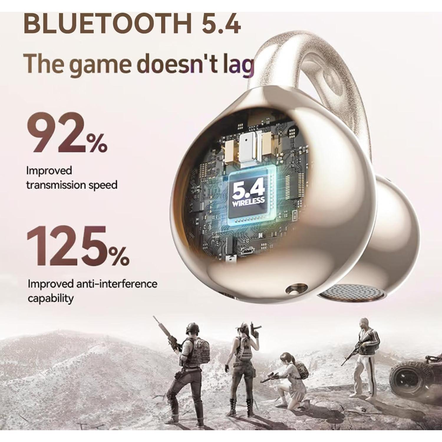 Auriculares Inalámbricos QJF-004 Bluetooth 5.4 Impermeables