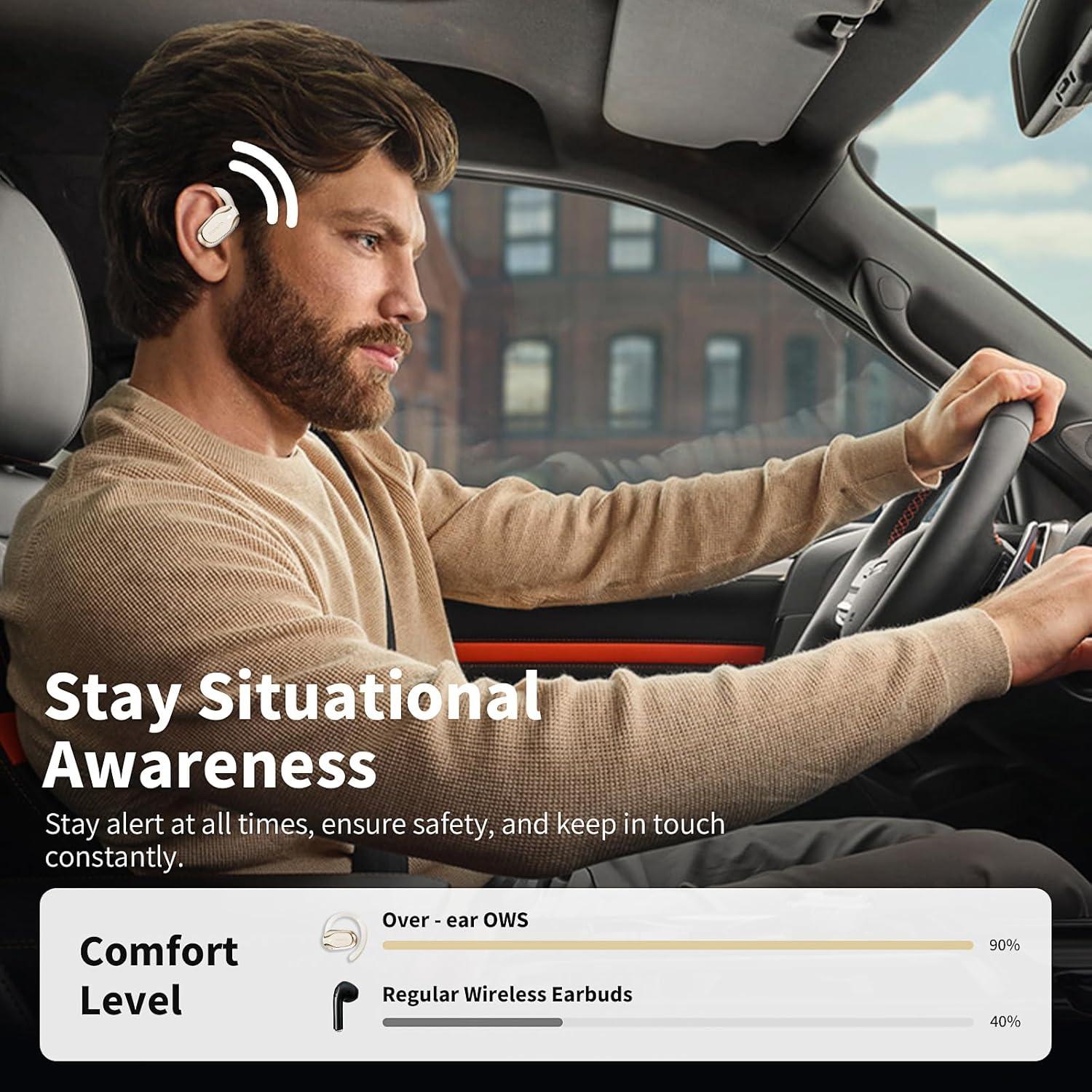 Auriculares inalámbricos SANSUI W65 Bluetooth 5.4 IPX4 30H