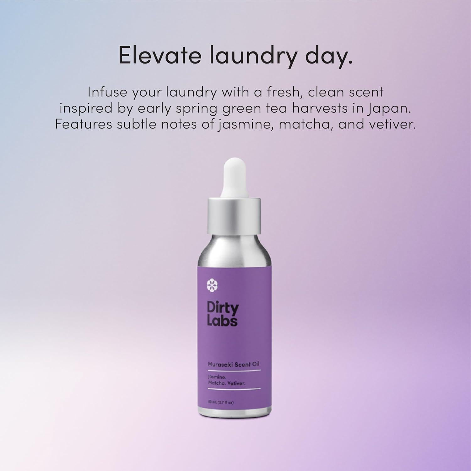 Aceite de Fragancia para Lavandería Dirty Labs Murasaki 80mL