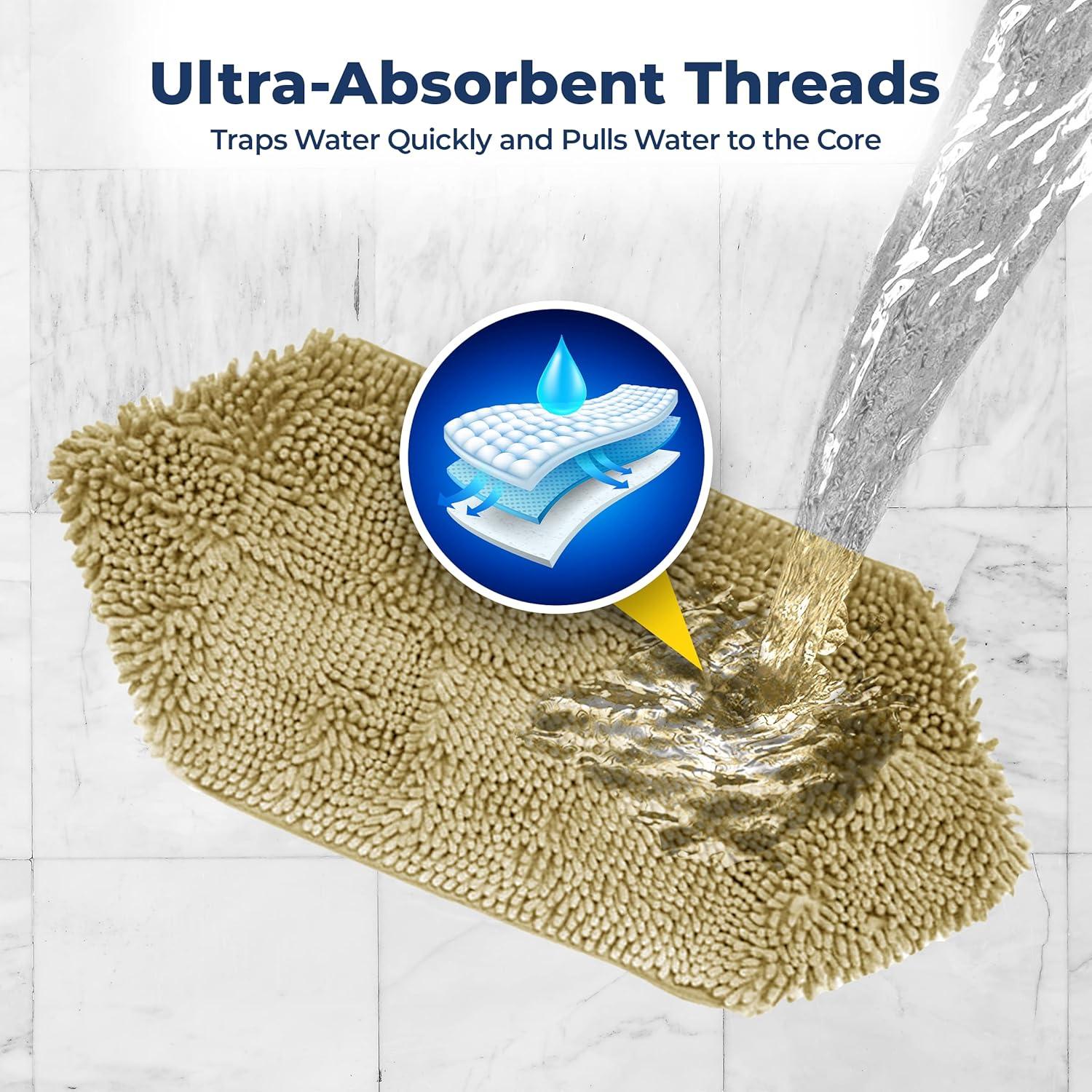 Toalla Secadora de Perros Muddy Mat Microfibra Beige 33x79cm