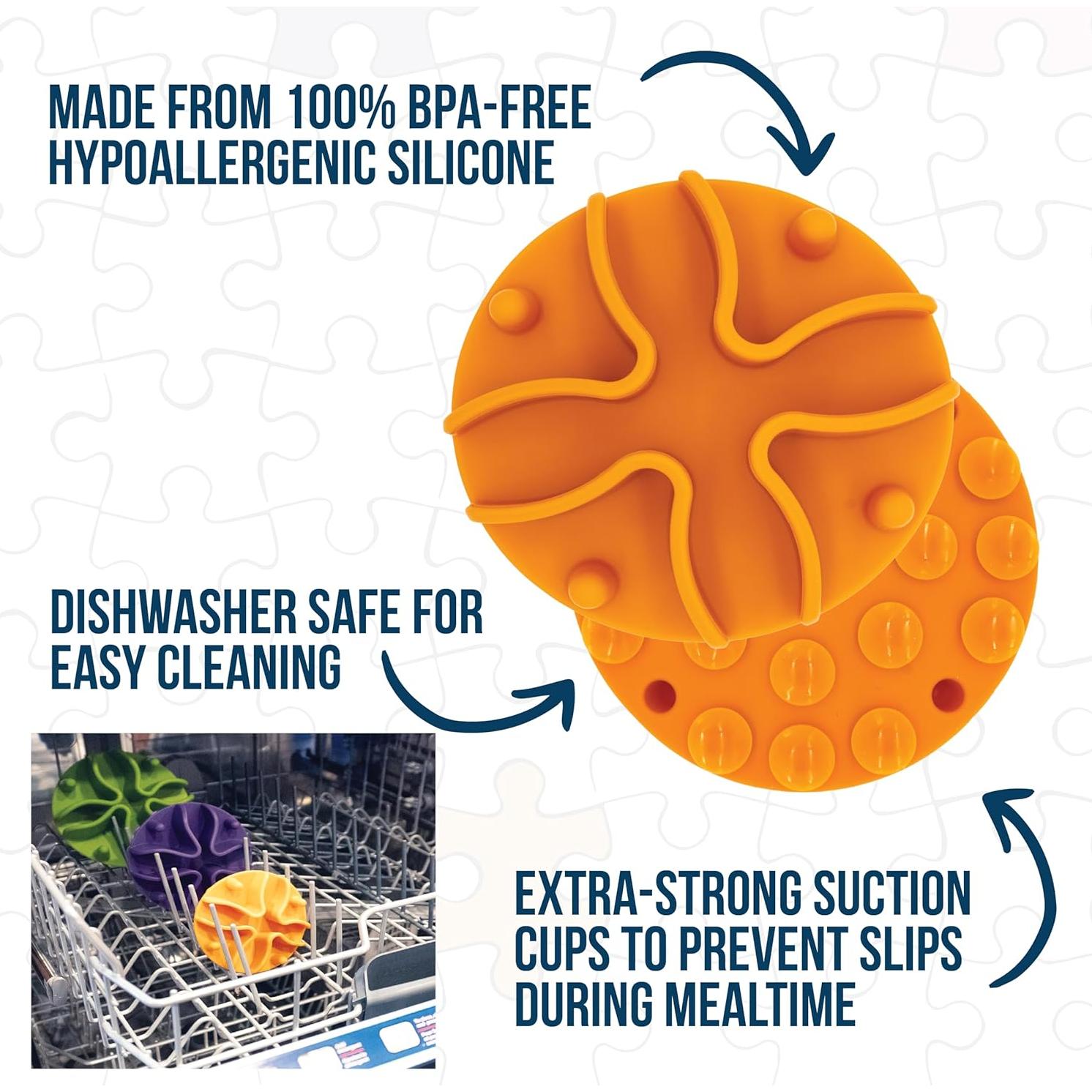 Inserto Antideslizante Palz&Co para Tazones de Perros 10.16 cm