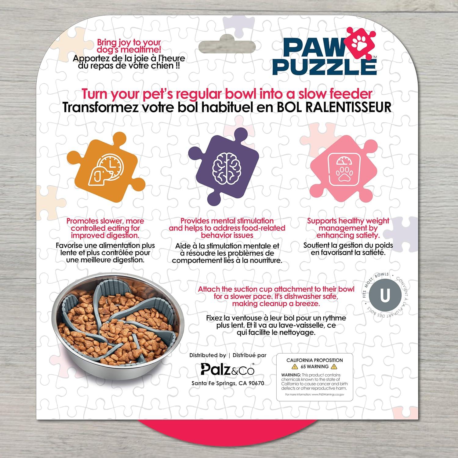 Inserto Antideslizante Palz&Co para Tazones de Perros 10.16 cm