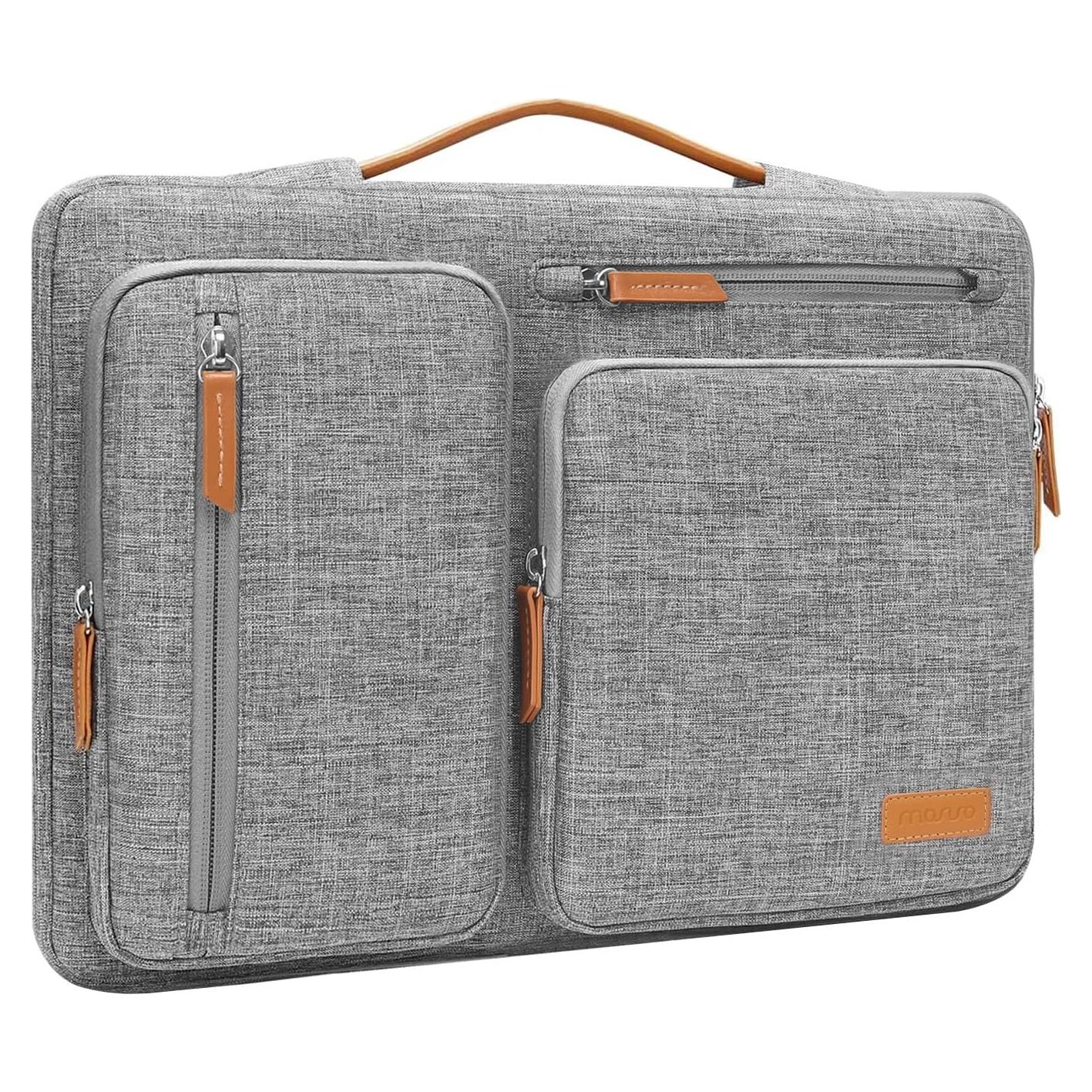Funda Protectora MOSISO 360 para Laptop 13.3" Gris