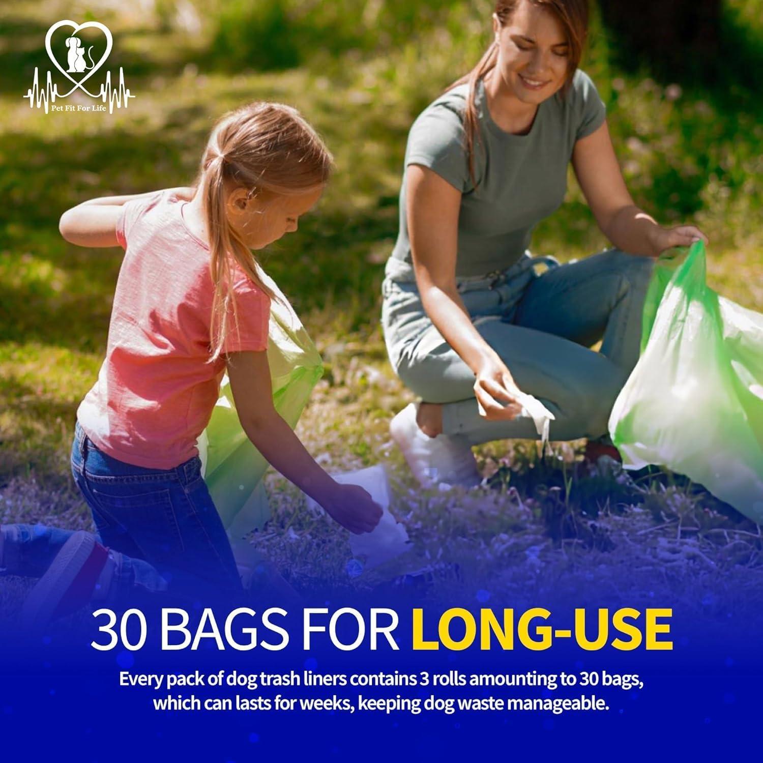 Bolsas de Basura Pequeñas Pet Fit For Life 5L - Paquete de 30