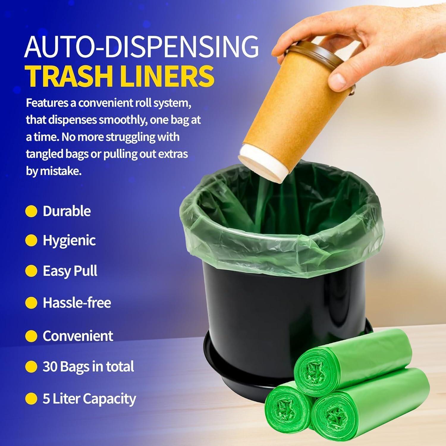 Bolsas de Basura Pequeñas Pet Fit For Life 5L - Paquete de 30