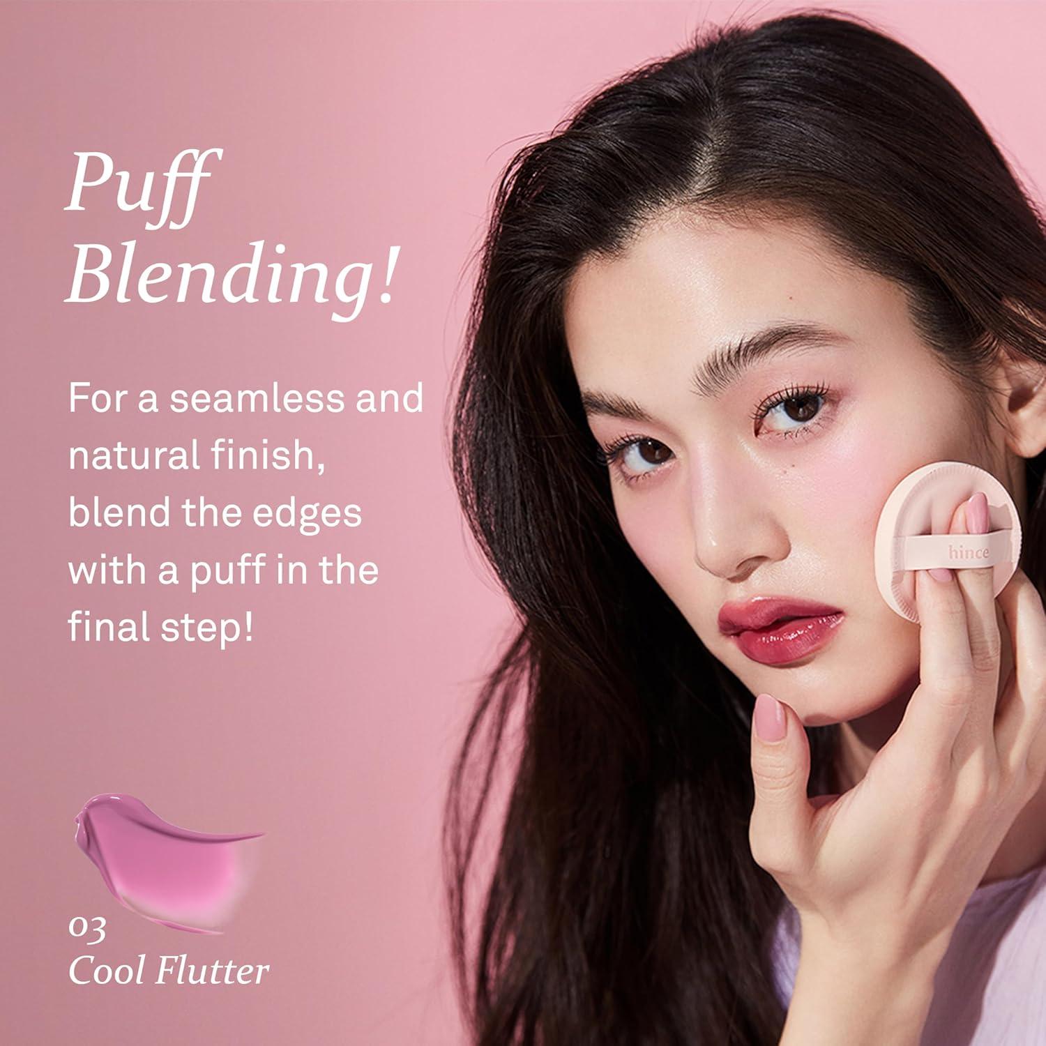 Rubor Líquido Hince Dewy 6g Vegano Acabado Húmedo COOL FLUTTER