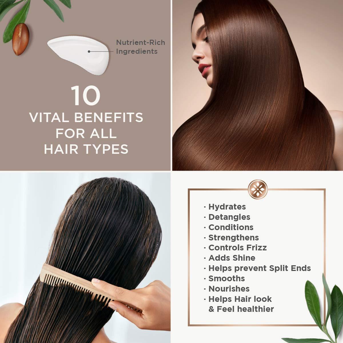 Tratamiento para Cabello Argan Magic 10 en 1 236.6 ml Sin Enjuague