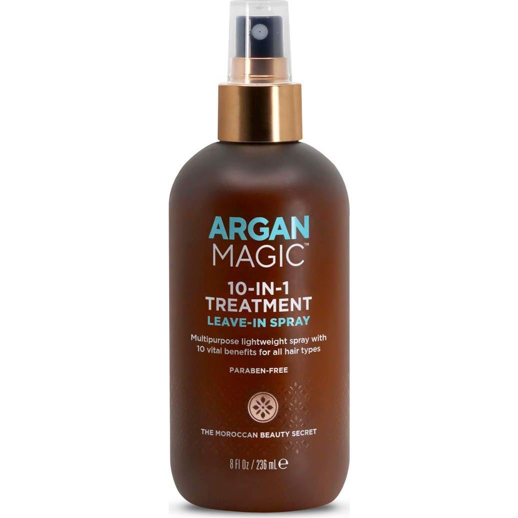 Tratamiento para Cabello Argan Magic 10 en 1 236.6 ml Sin Enjuague