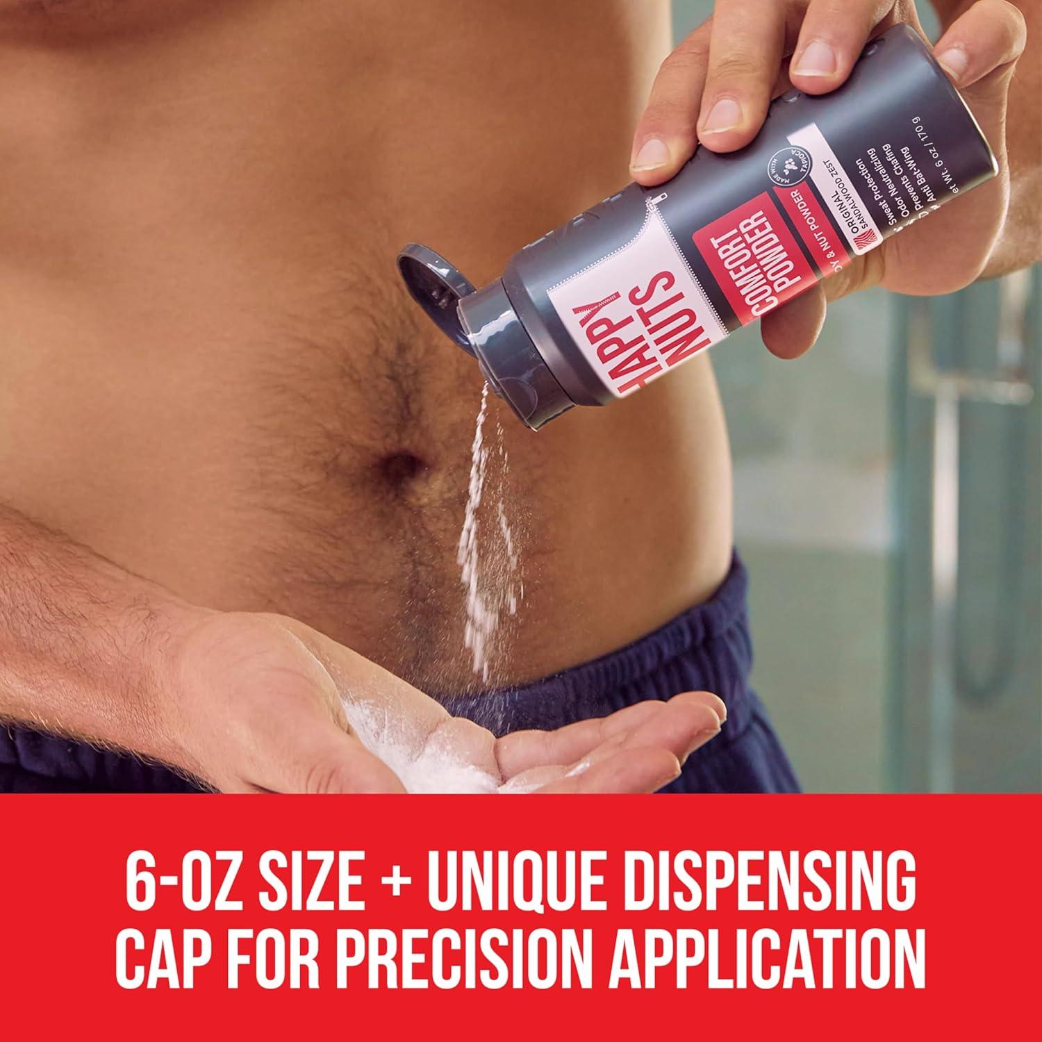 Polvo de Confort Happy Nuts 170g - Anti Rozaduras y Desodorante