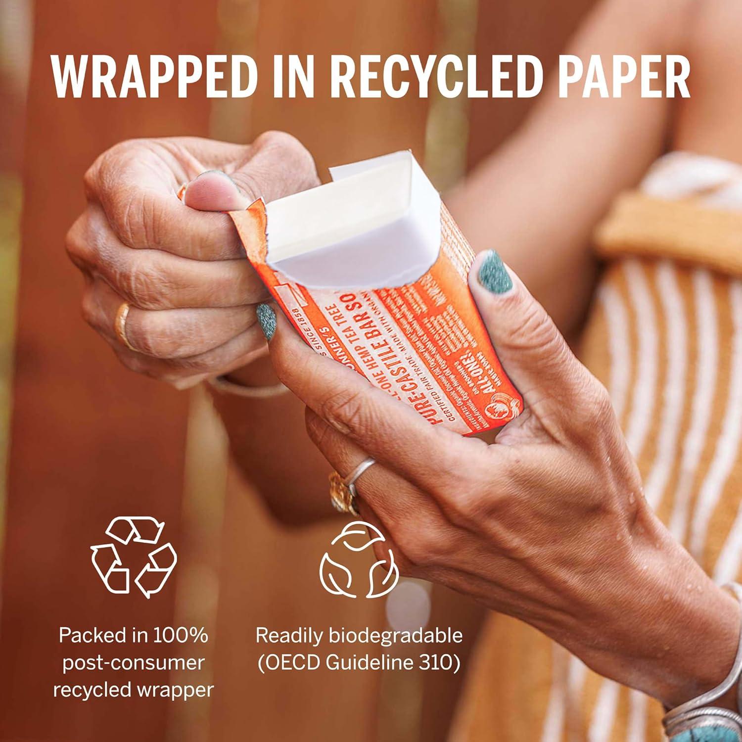 Jabón de Barra Mágico Pura-Castile Dr. Bronner - 2x141.75g