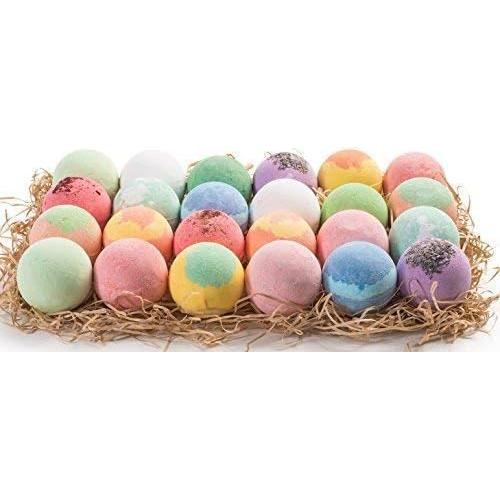 Juego de 24 Bombas de Baño Orgánicas Nurture Me - Hidratantes