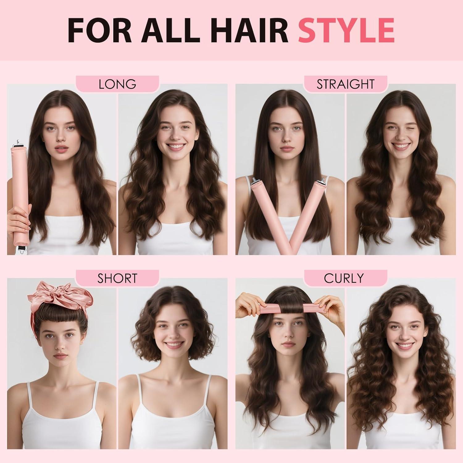 Rizador de Cabello Sin Calor US Fashion Outlet - Juego de 3