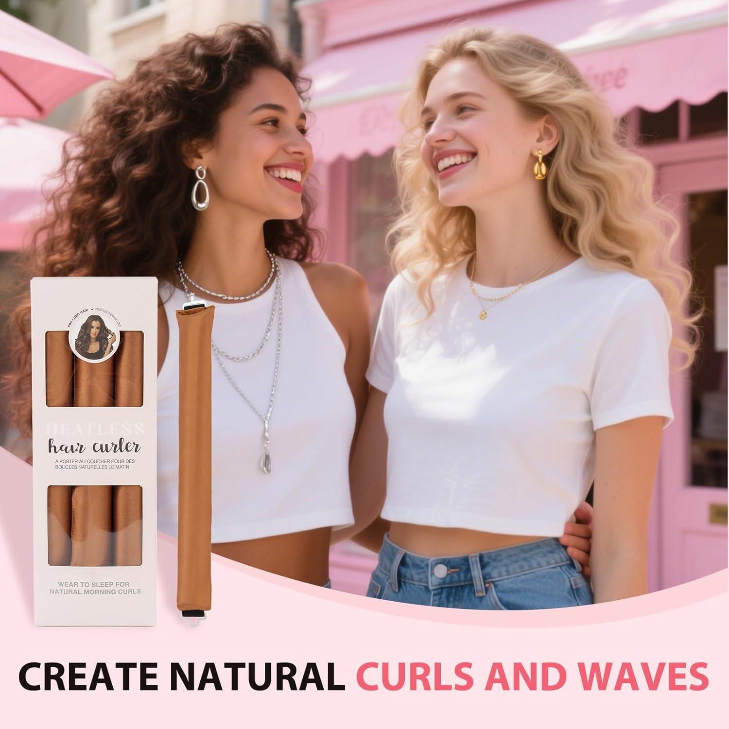 Rizador de Cabello Sin Calor US Fashion Outlet - Juego de 3