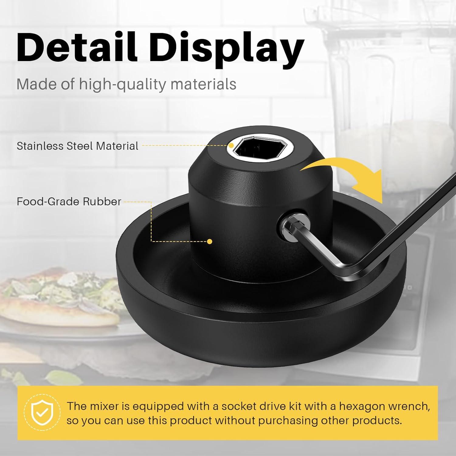 Kit de Enchufes de Mezclador Yncotte 5 Piezas para Vitamix