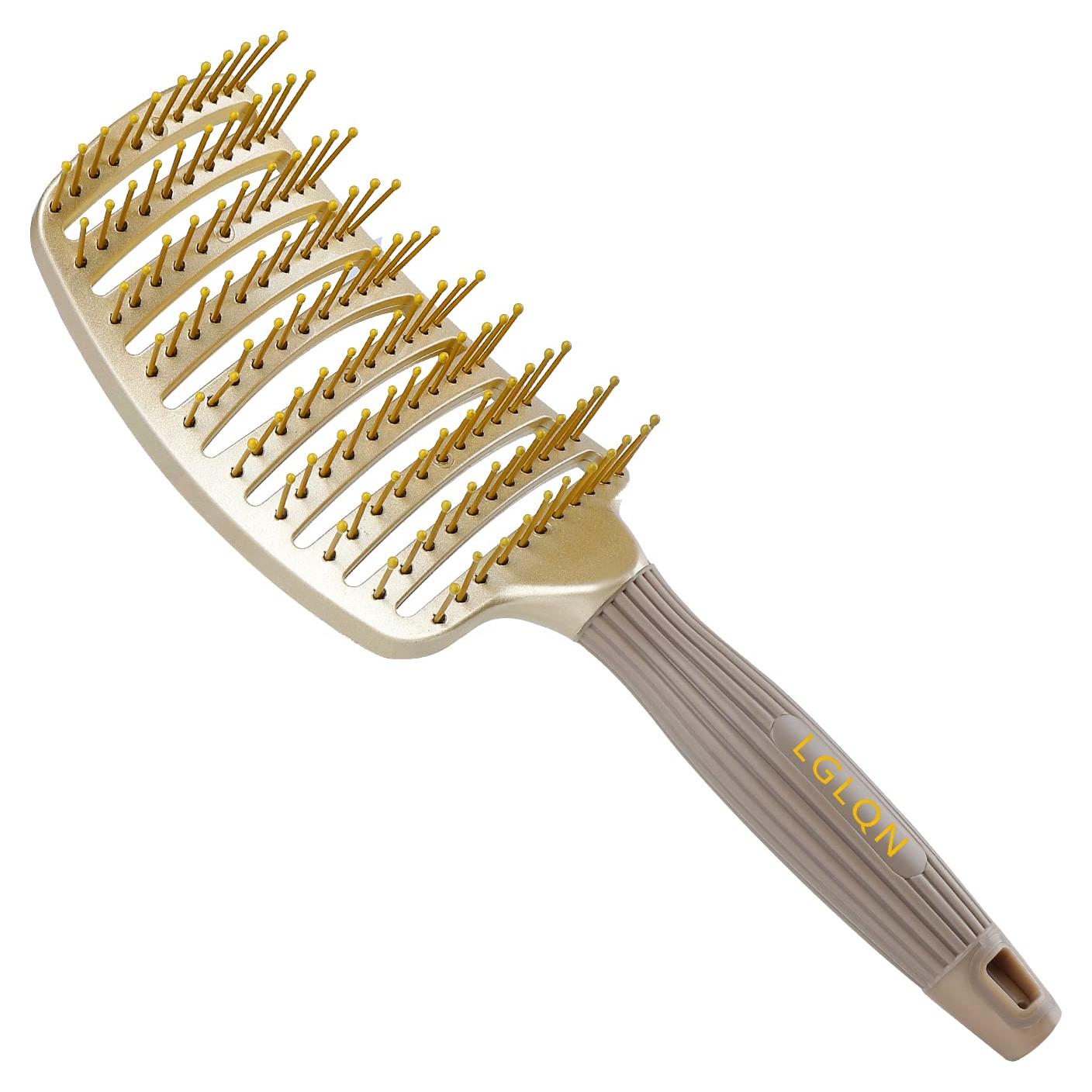 Cepillo Ventilado Curvado QIANGNI para Secado Rápido 7.62cm