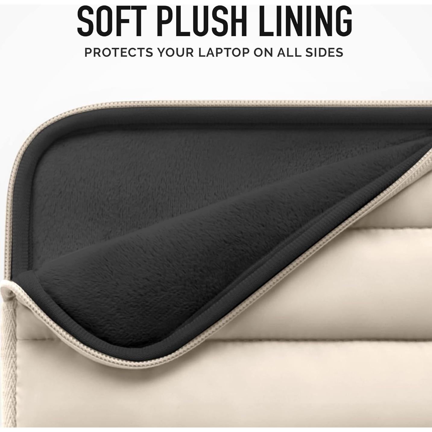 Funda para Laptop VANDEL Puffy 13-14" Acolchada Arena