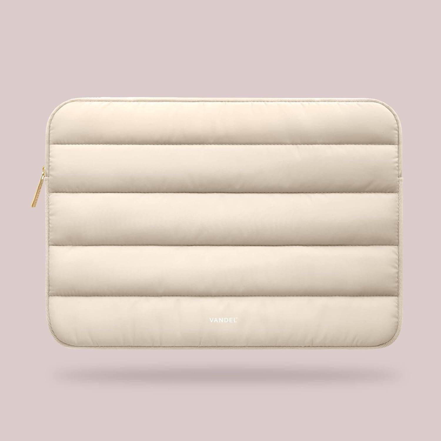 Funda para Laptop VANDEL Puffy 13-14" Acolchada Arena