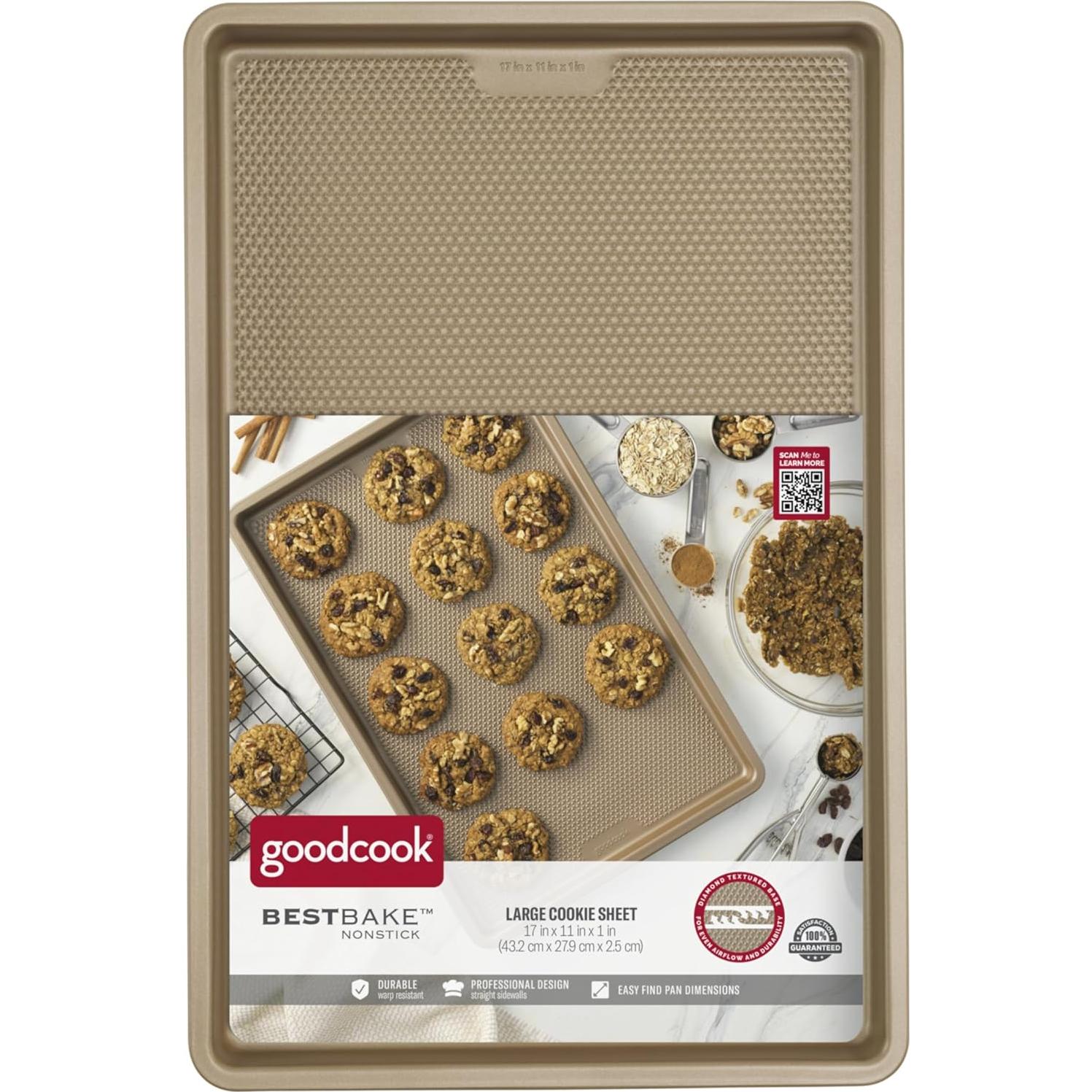 Hoja para Galletas GoodCook BestBake 28x43 cm Antiadherente