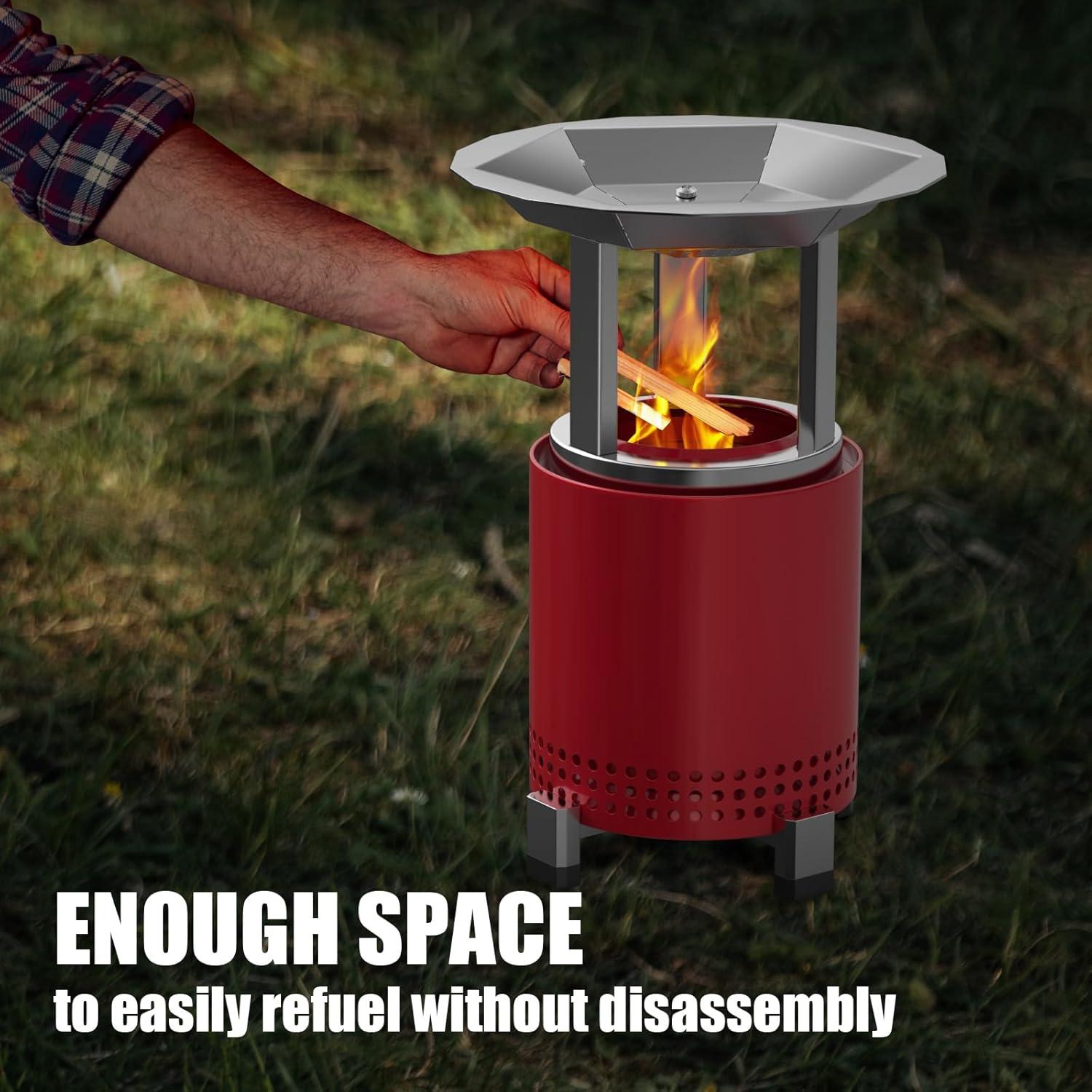 Deflector de Calor Outspark para Solo Stove Mesa XL 26.9 cm