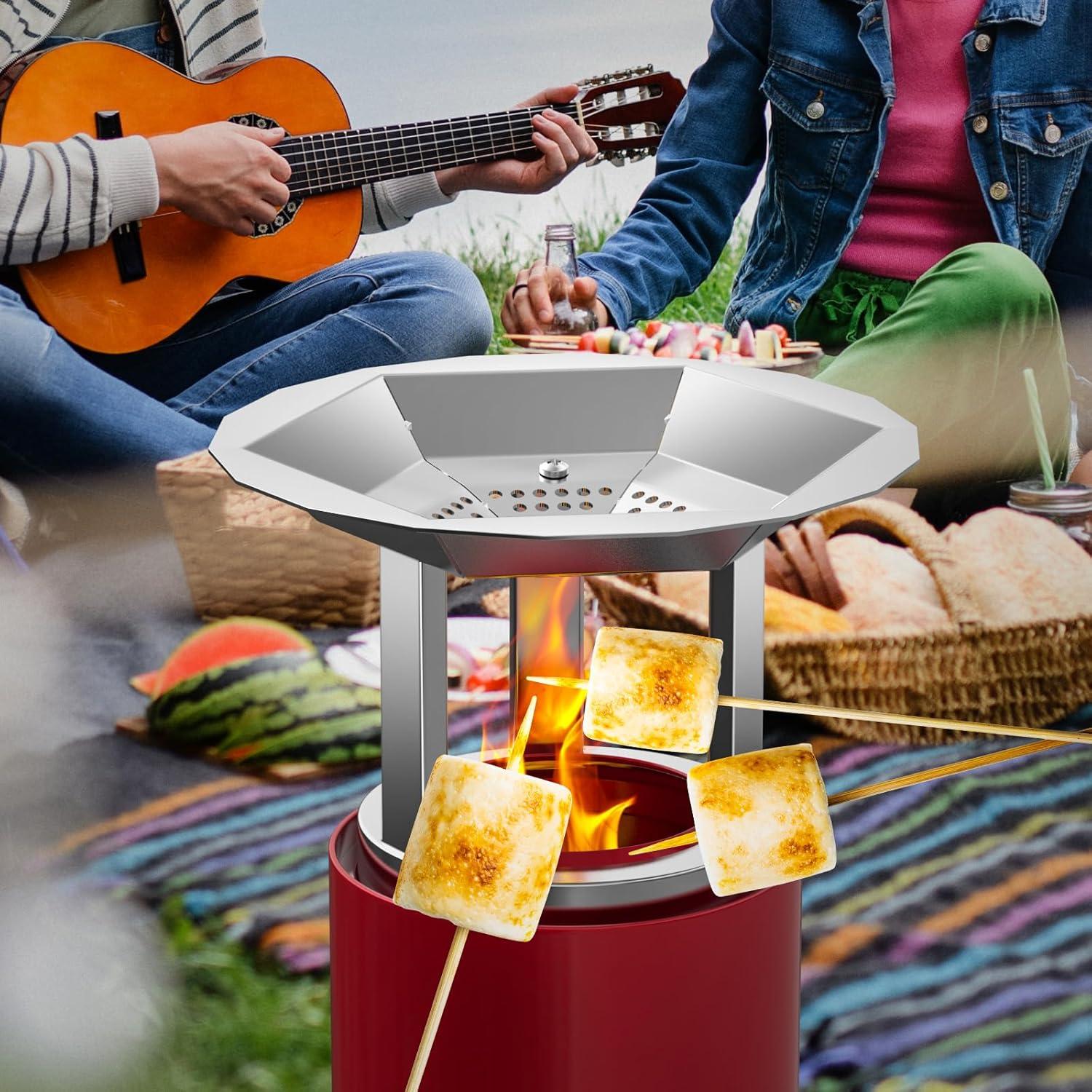 Deflector de Calor Outspark para Solo Stove Mesa XL 26.9 cm