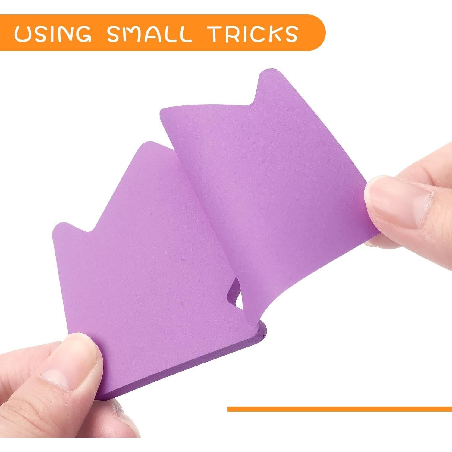 Notas Adhesivas en Forma de Flecha SIMONA 8 Colores 75 Hojas