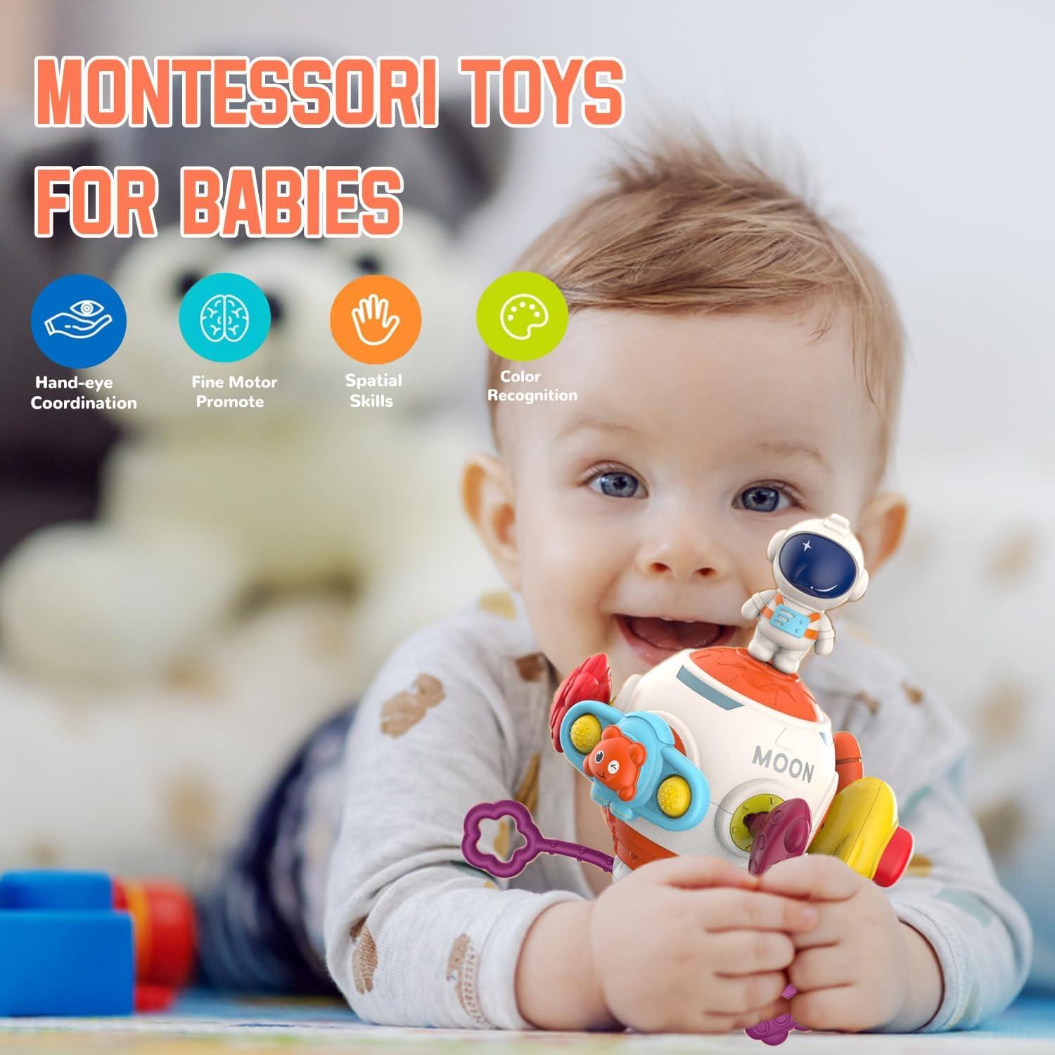 Cubo de Actividades Montessori WYCYJU 8 en 1 para Bebés
