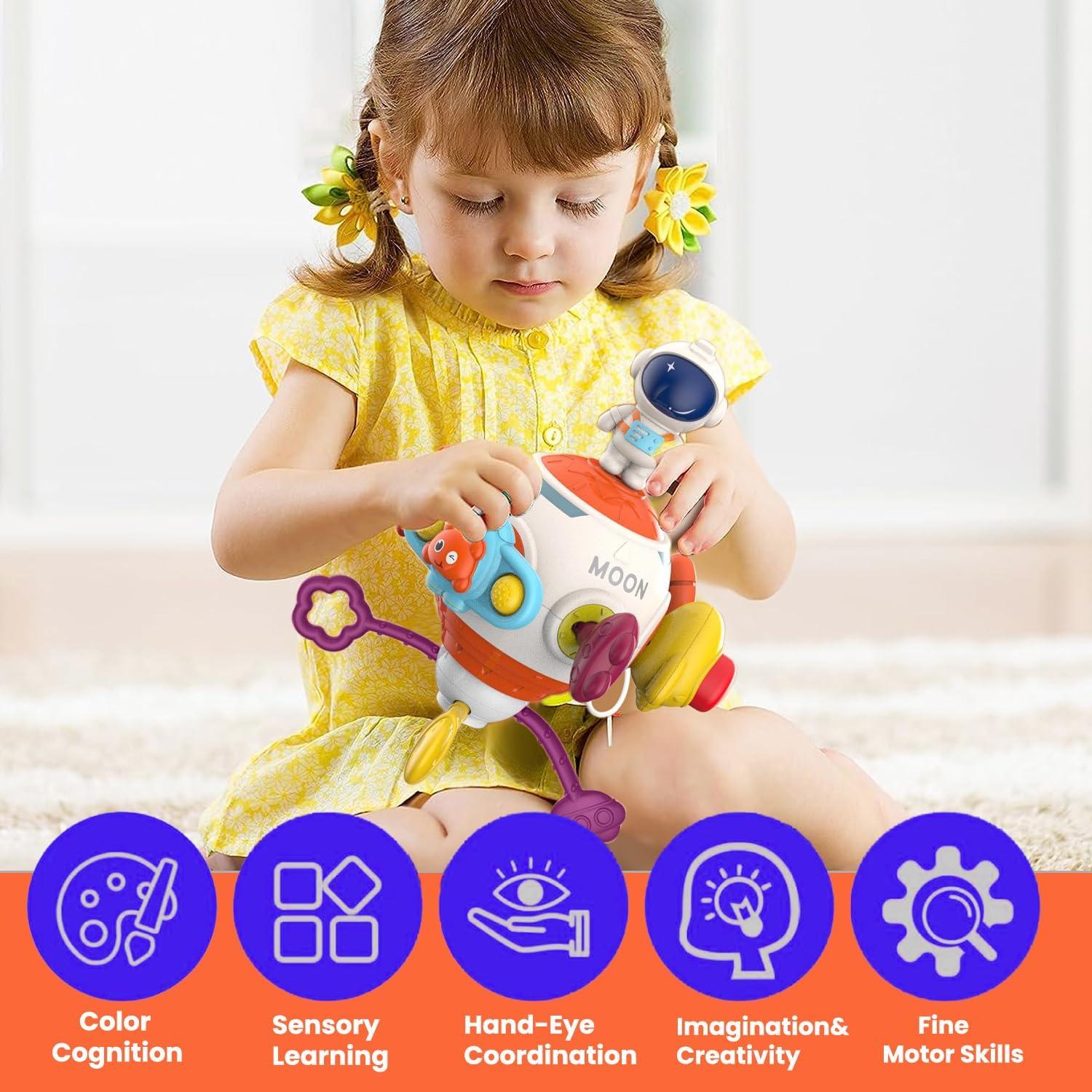 Cubo de Actividades Montessori WYCYJU 8 en 1 para Bebés