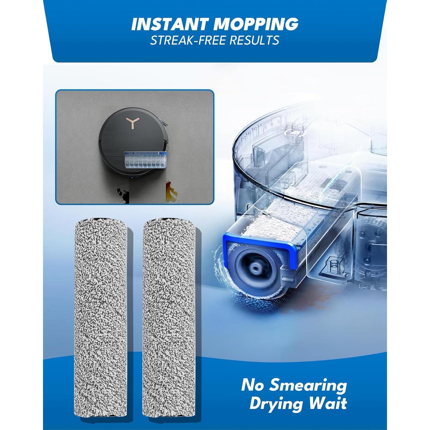 Kit de Accesorios 16 Piezas para ECOVACS DEEBOT X8 PRO OMNI