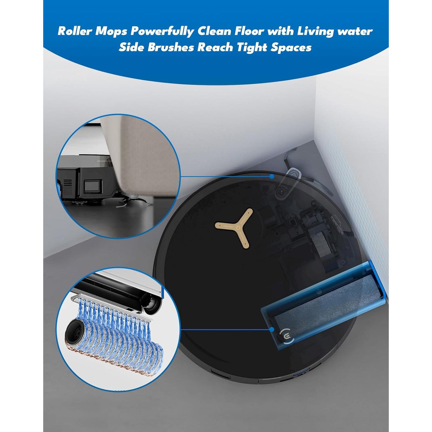 Kit de Accesorios 16 Piezas para ECOVACS DEEBOT X8 PRO OMNI