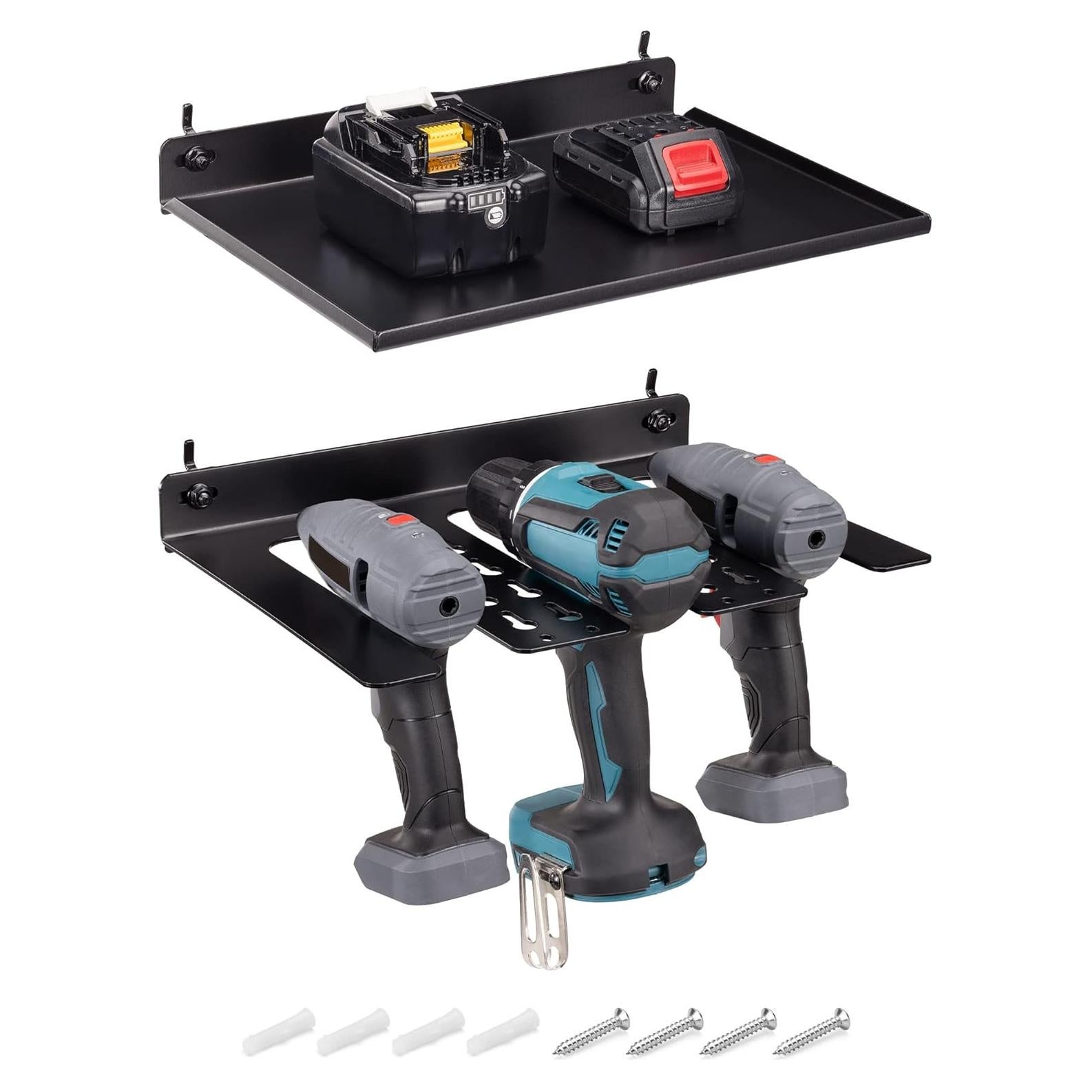 Soporte y Estante para Taladro Navaris - Almacenamiento de Herramientas