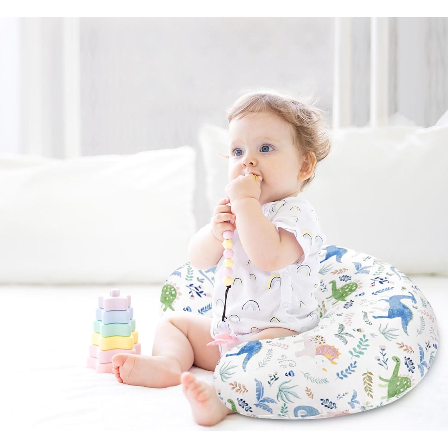 Funda de Almohada de Lactancia Pea Pod 2 Piezas Dinosaurio