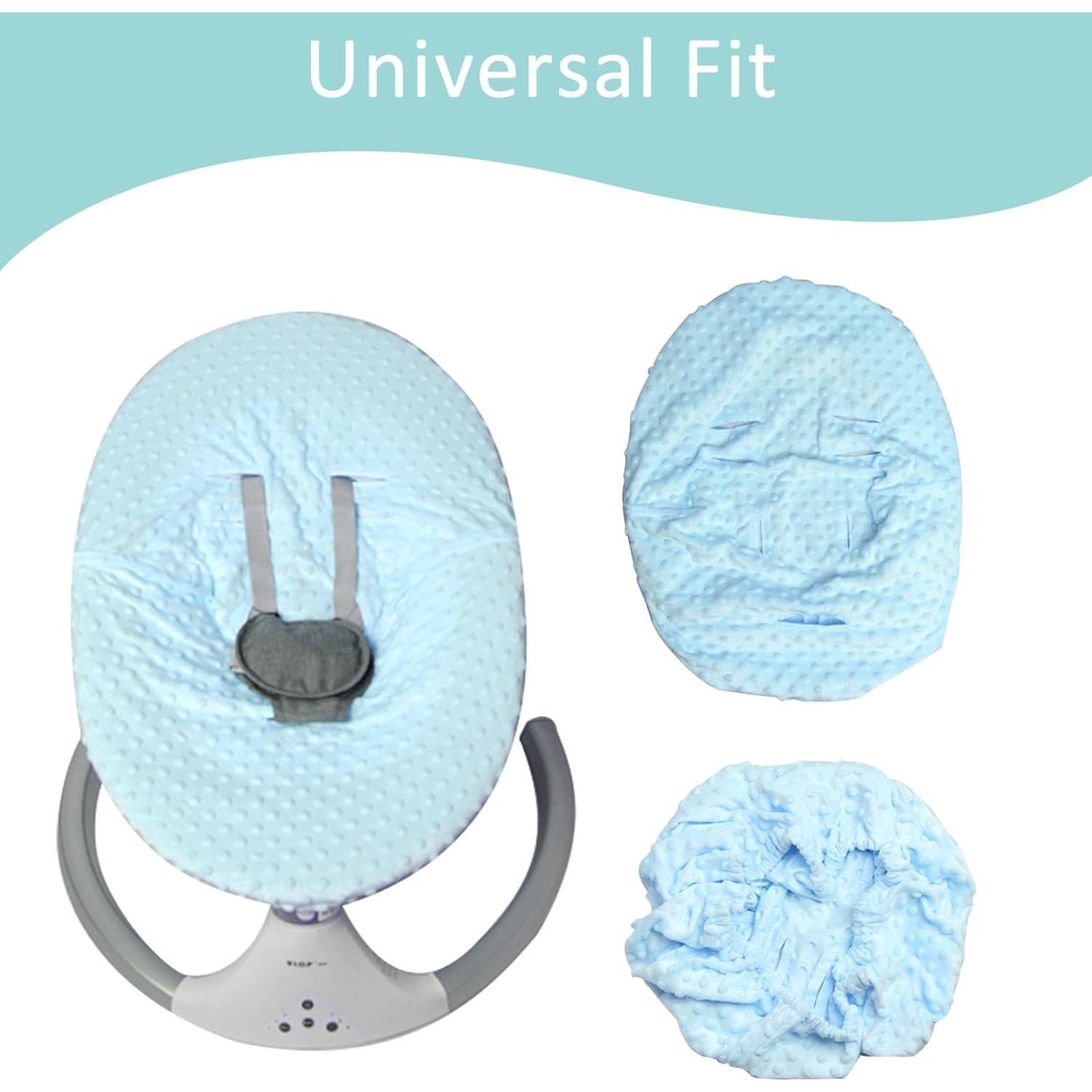 Funda para Asiento de Auto Bebé Boryokun Ajuste Universal Azul