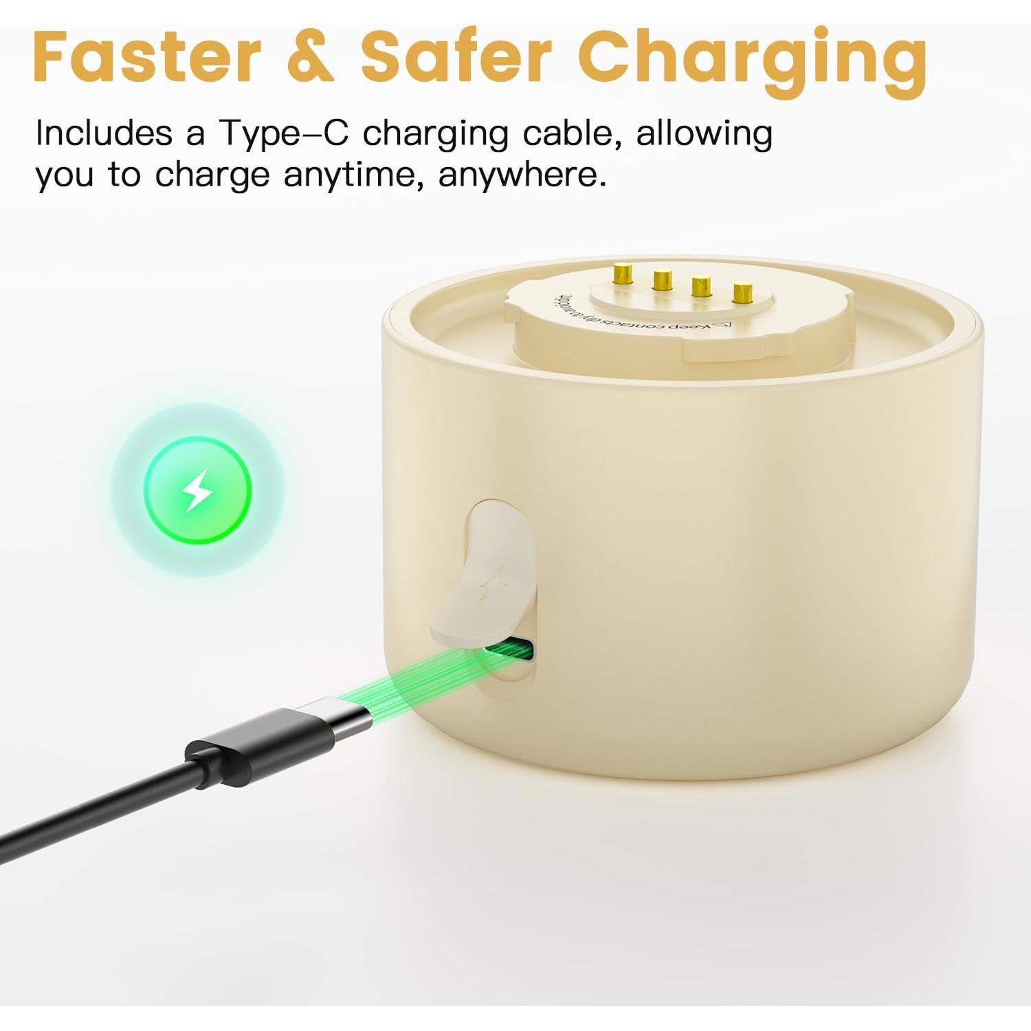 Calentador de Biberones Portátil LAIKORE 500ml Inalámbrico USB