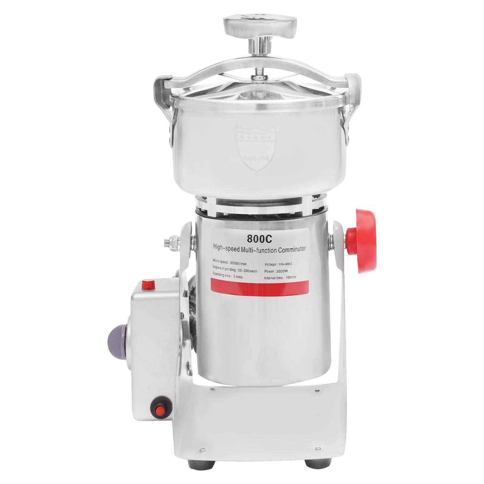 Molino de Granos Eléctrico DYRABREST 800g 3500W Alta Velocidad