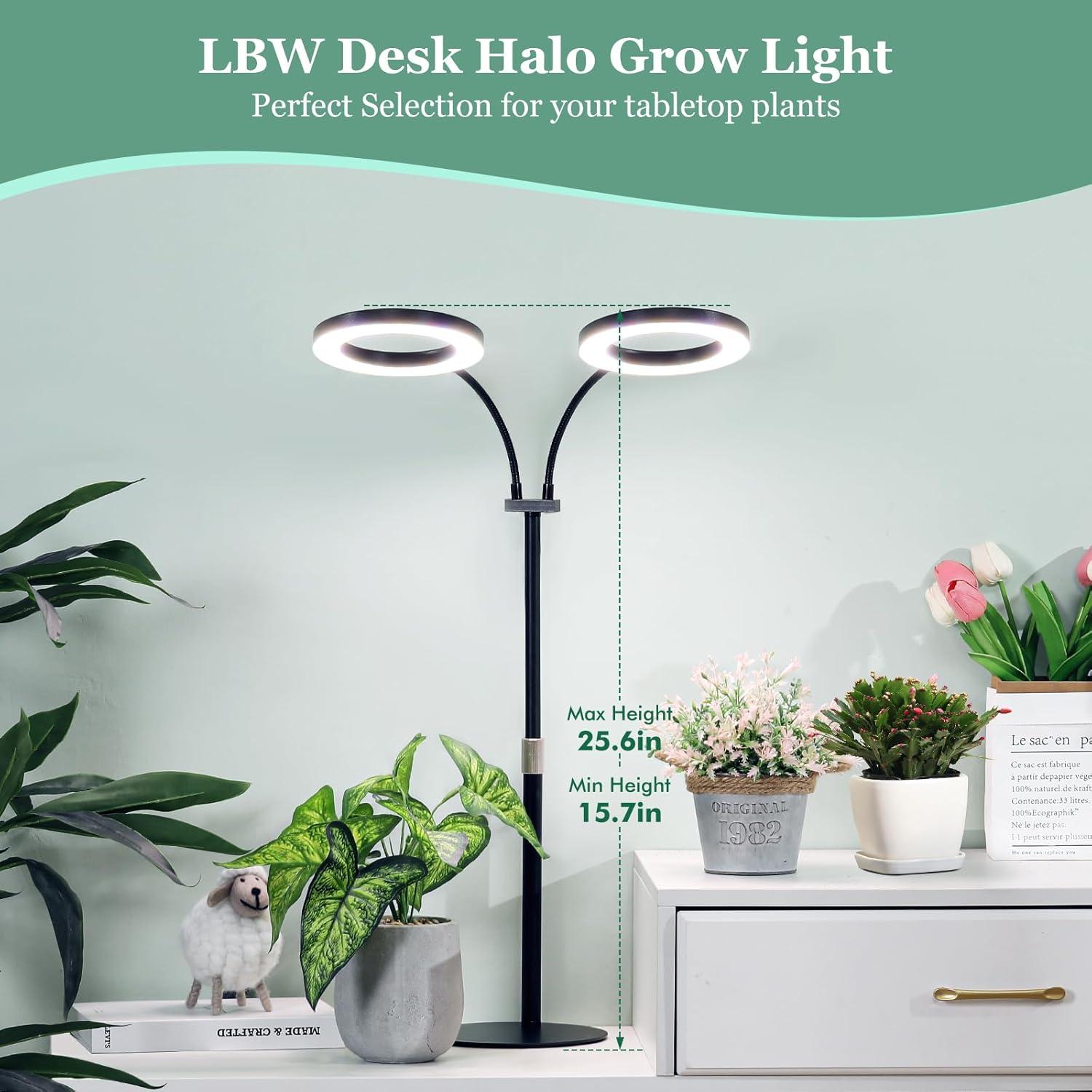 Luz de Crecimiento LBW LED Espectro Completo 20W Ajustable