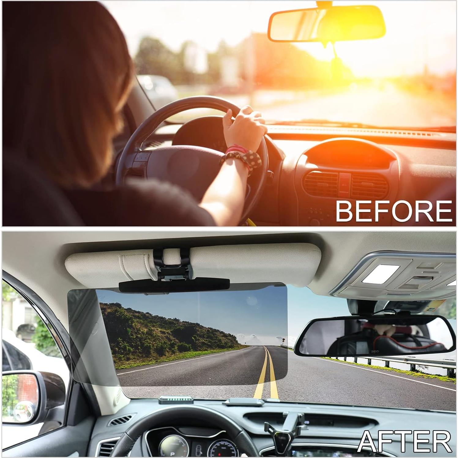 Extensor de Visera Solar Emoin 33x14.5cm Anti Deslumbrante