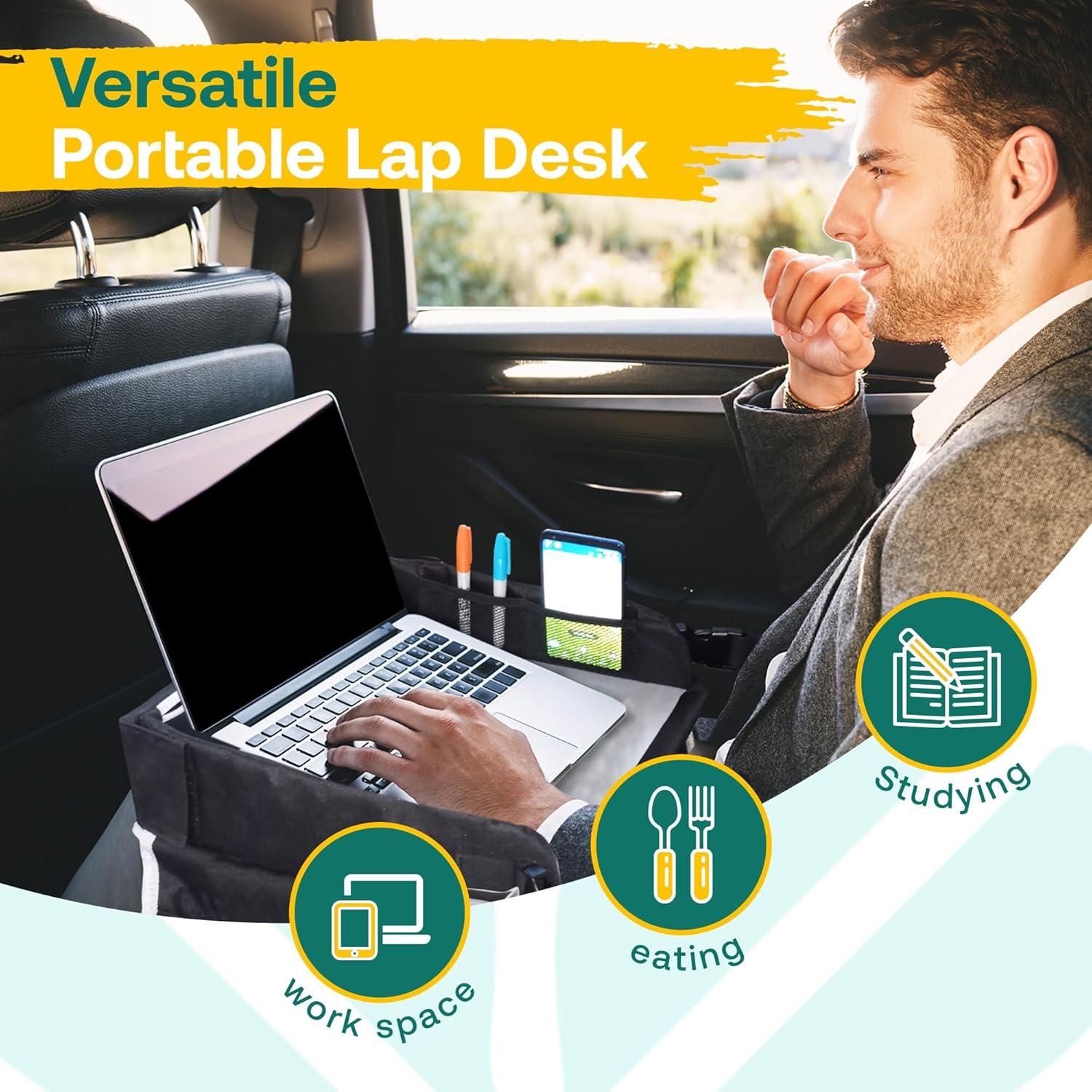 Escritorio Portátil de Viaje CERIZONA 15.6" Negro Plegable