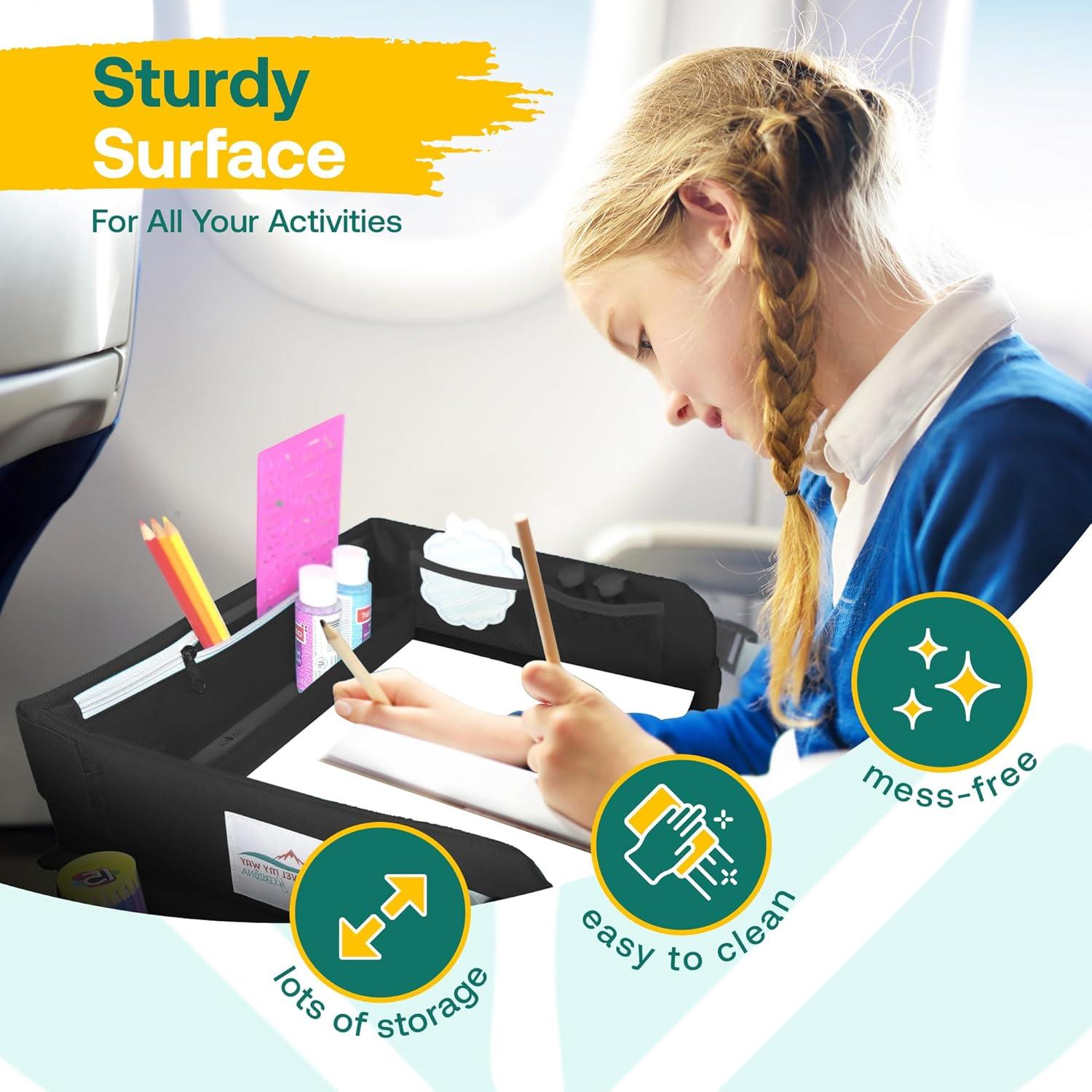 Escritorio Portátil de Viaje CERIZONA 15.6" Negro Plegable