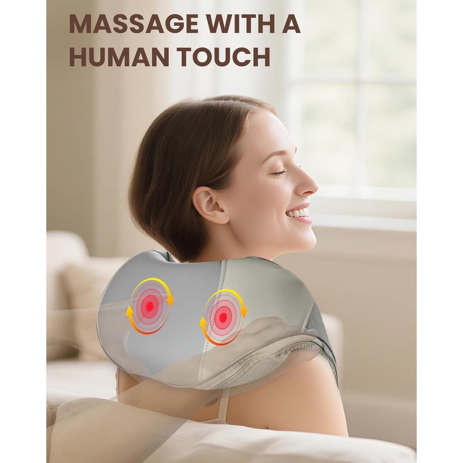 Masajeador de Cuello Inalámbrico Heycool HY-6E5 con Calor