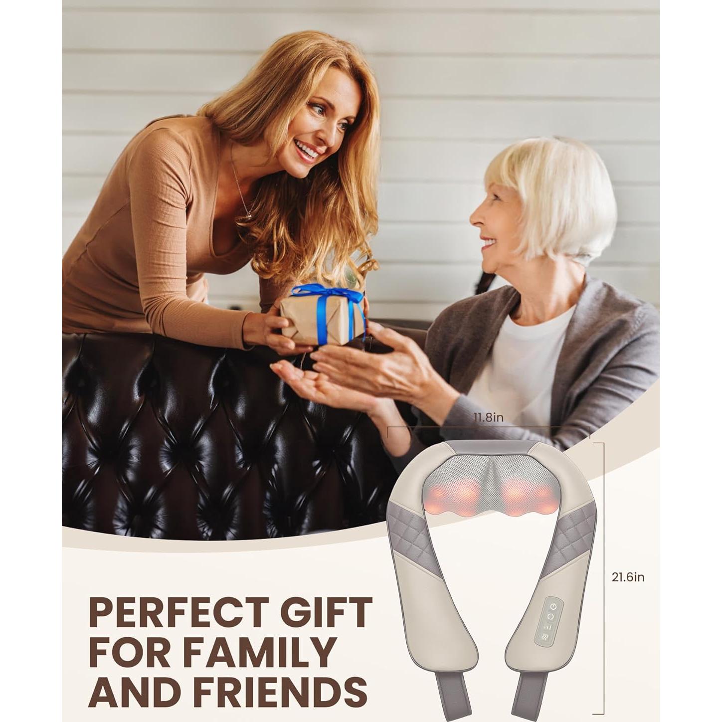 Masajeador de Cuello Inalámbrico Heycool HY-6E5 con Calor