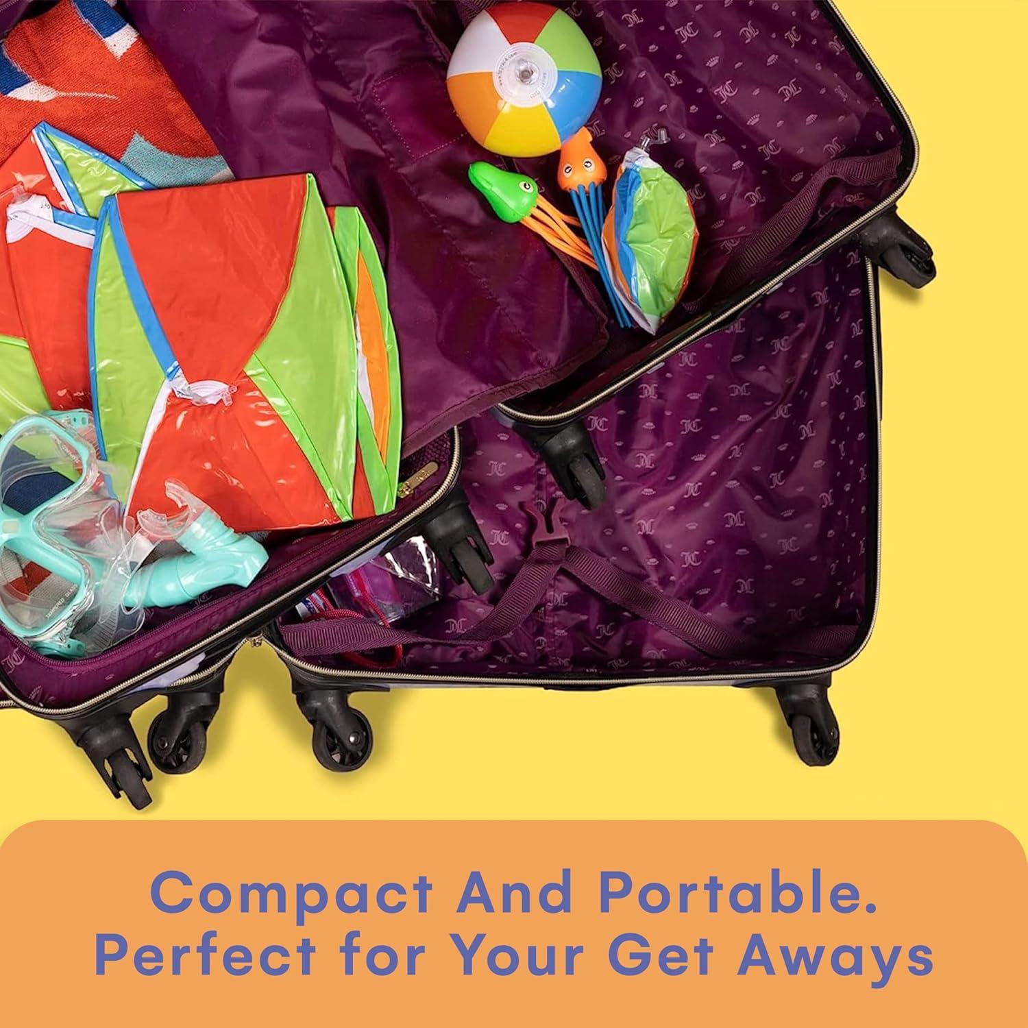 Top Race Paquete de 25 Mini Pelotas de Playa 15 cm Inflables