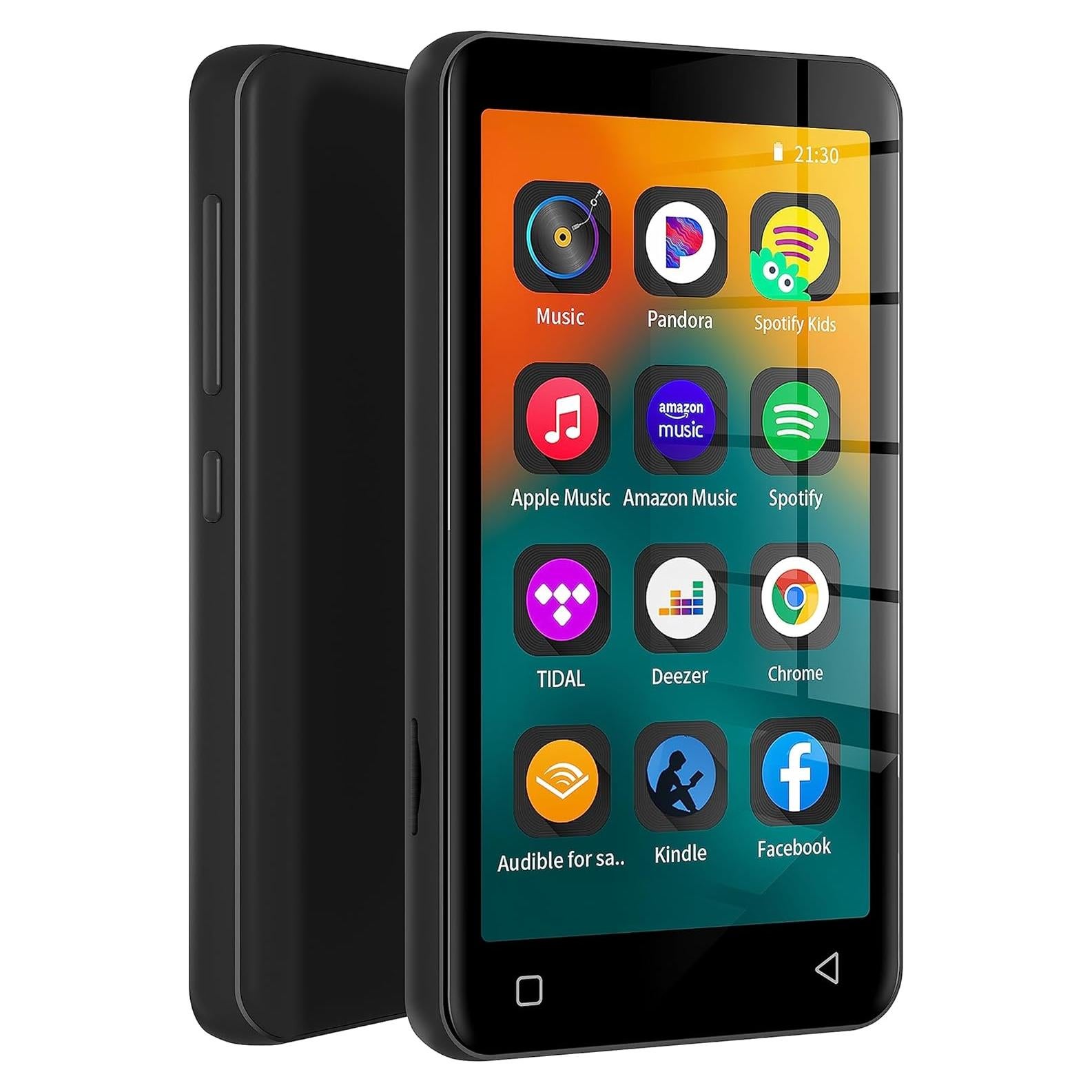 Reproductor MP3 Innioasis G1 80GB Bluetooth WiFi 4" Negro