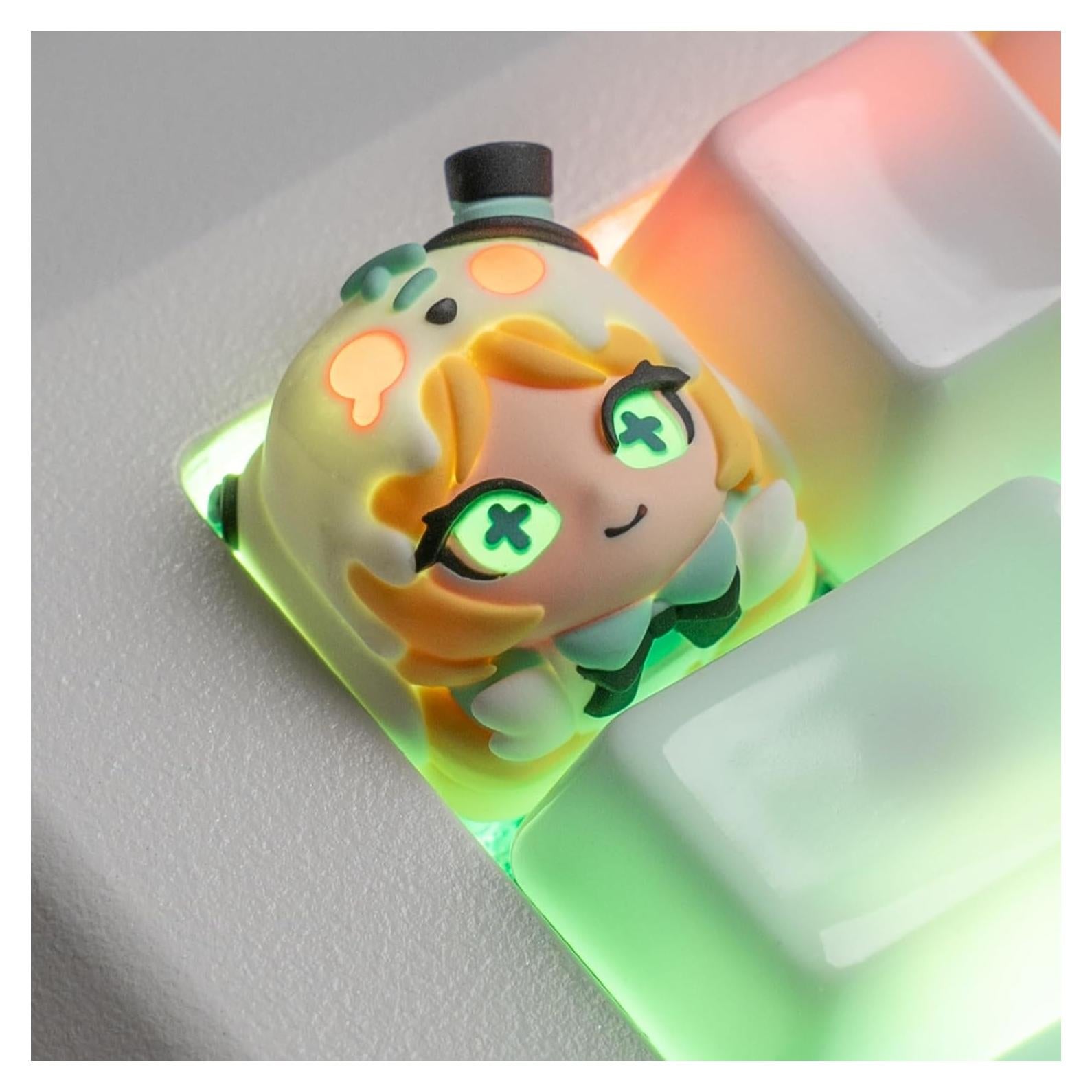 Tapa de Tecla ESC Kawaii Alice ULTRAEQUIP 1U Resina Artesanal