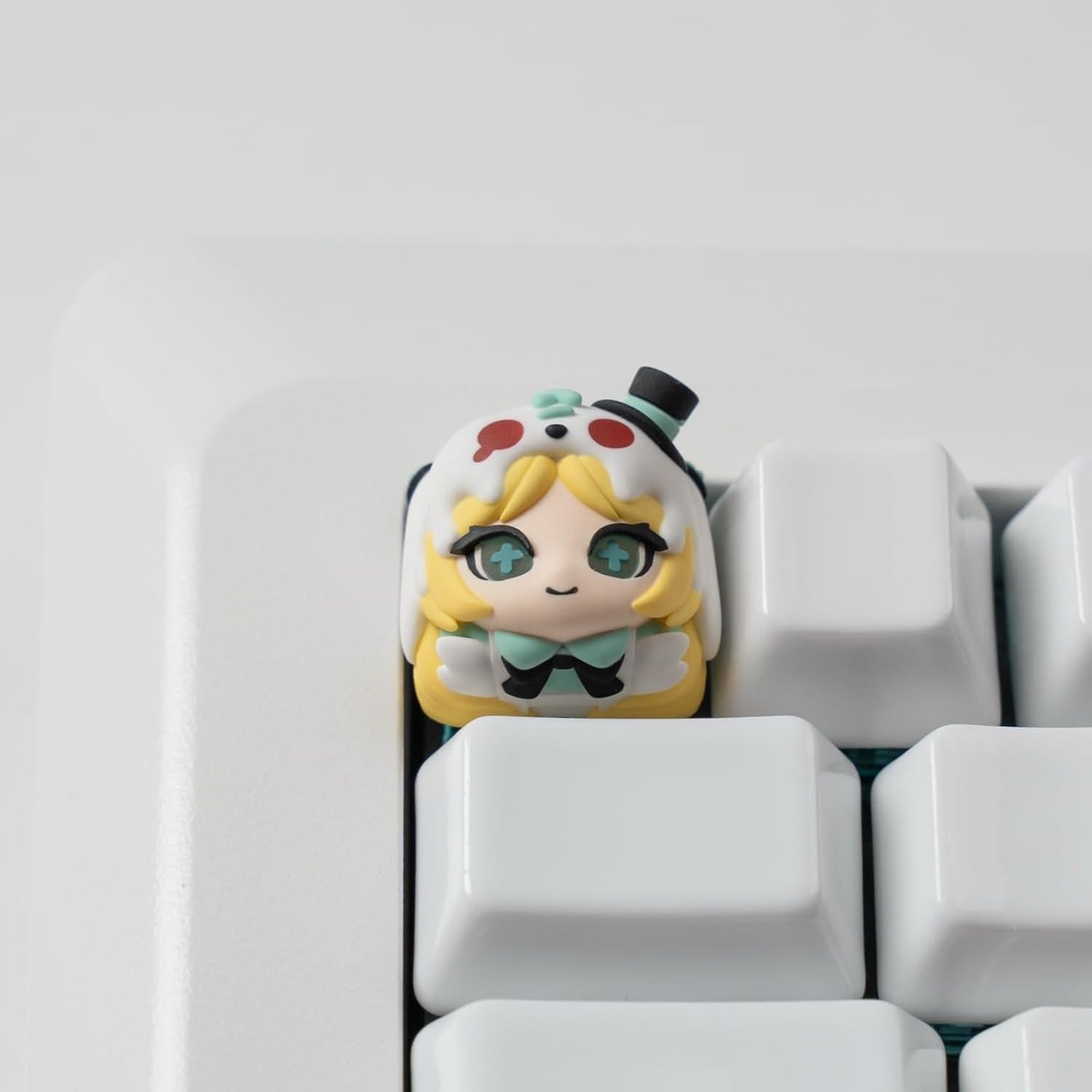 Tapa de Tecla ESC Kawaii Alice ULTRAEQUIP 1U Resina Artesanal